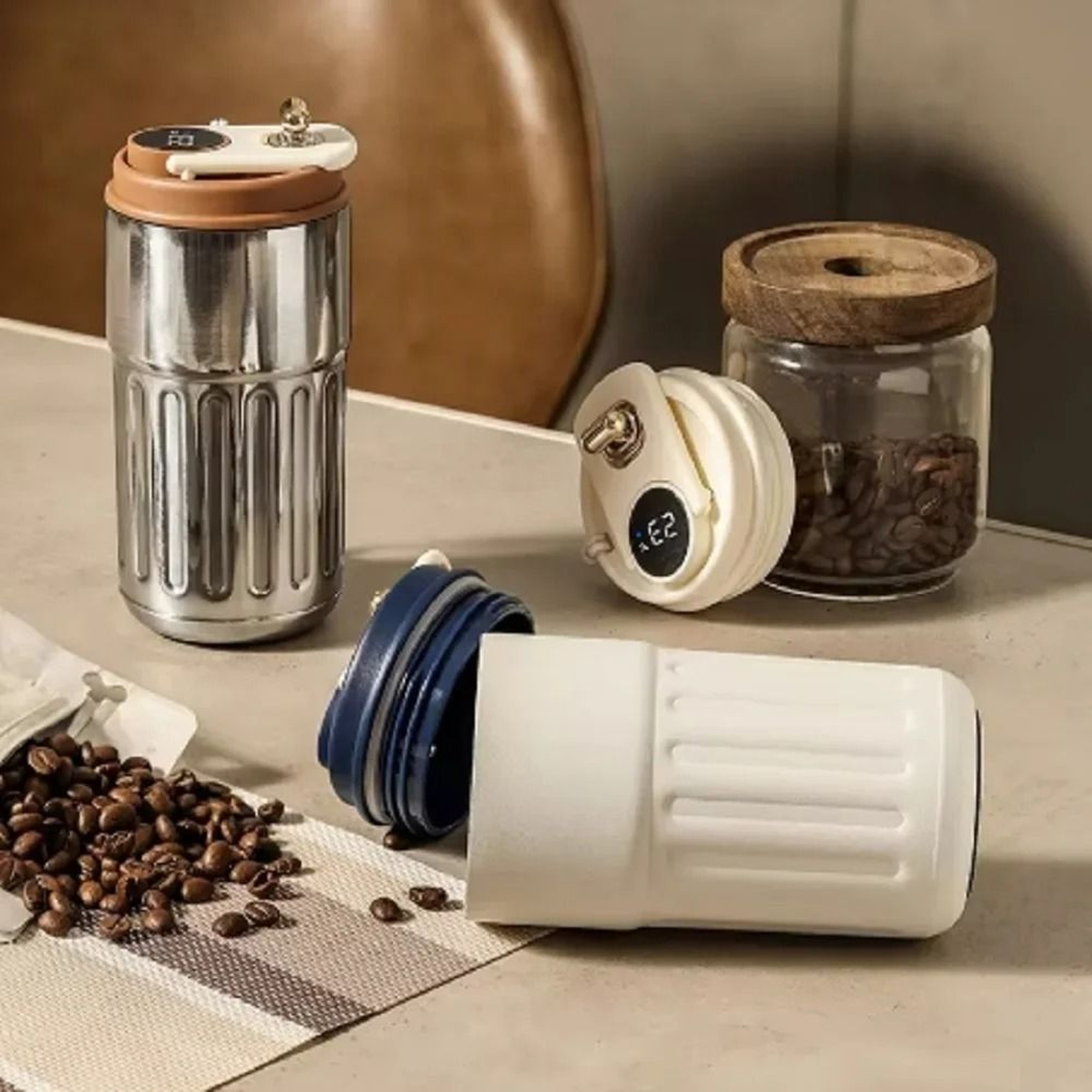 Digital Temperature Insulated Coffee Mug