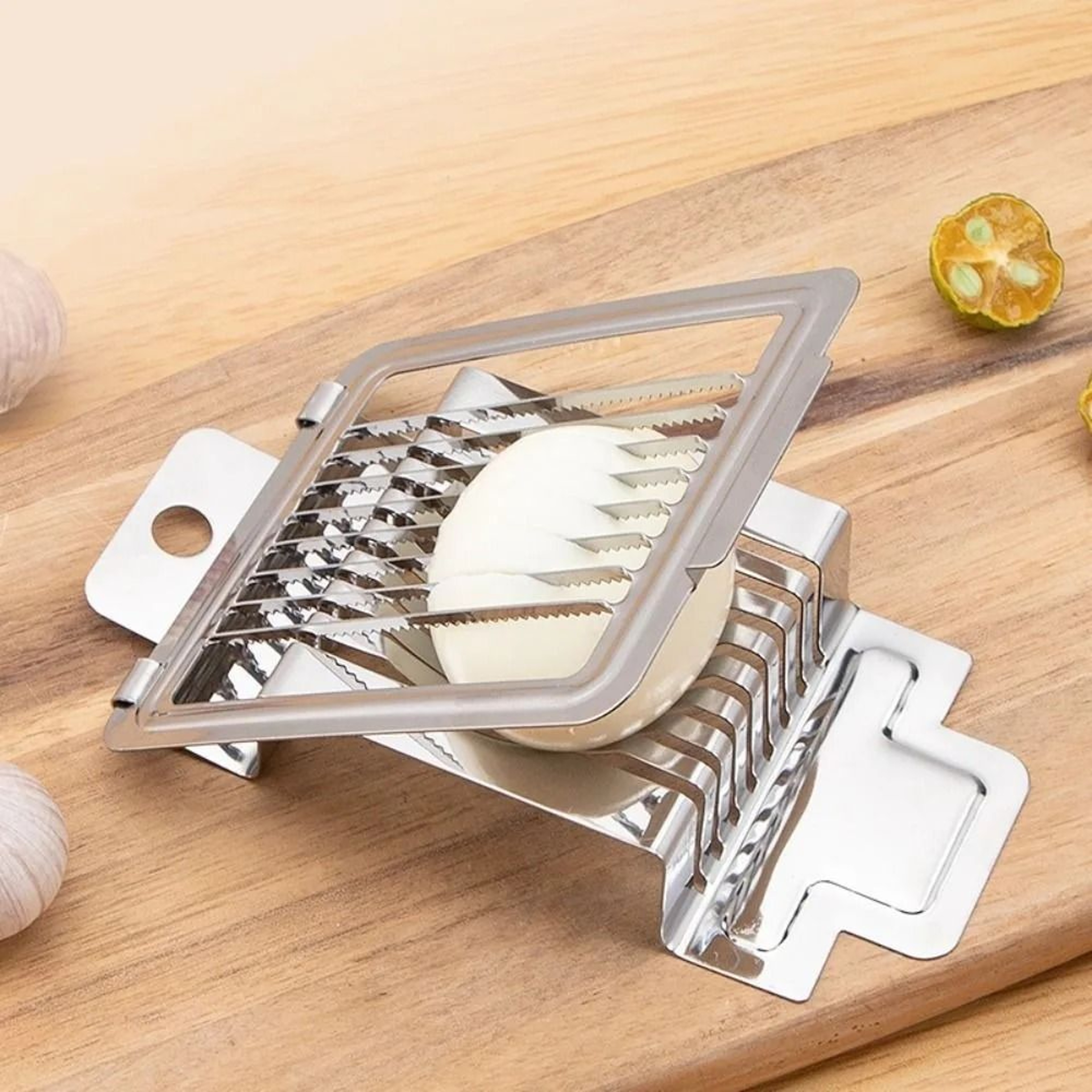 Multifunctional Egg Cutter for Boiled Eggs