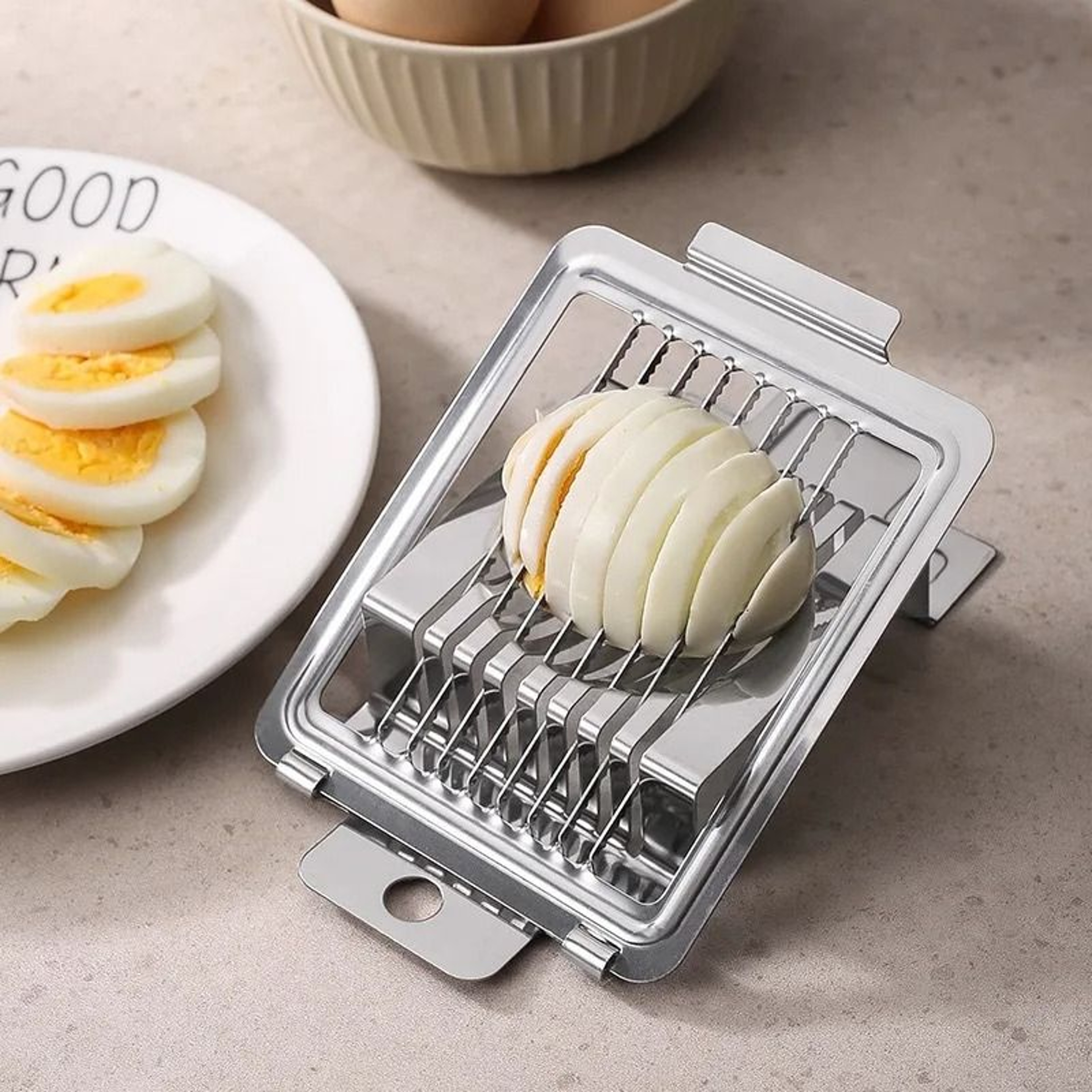 Buy Premium Stainless Steel Egg Slicer