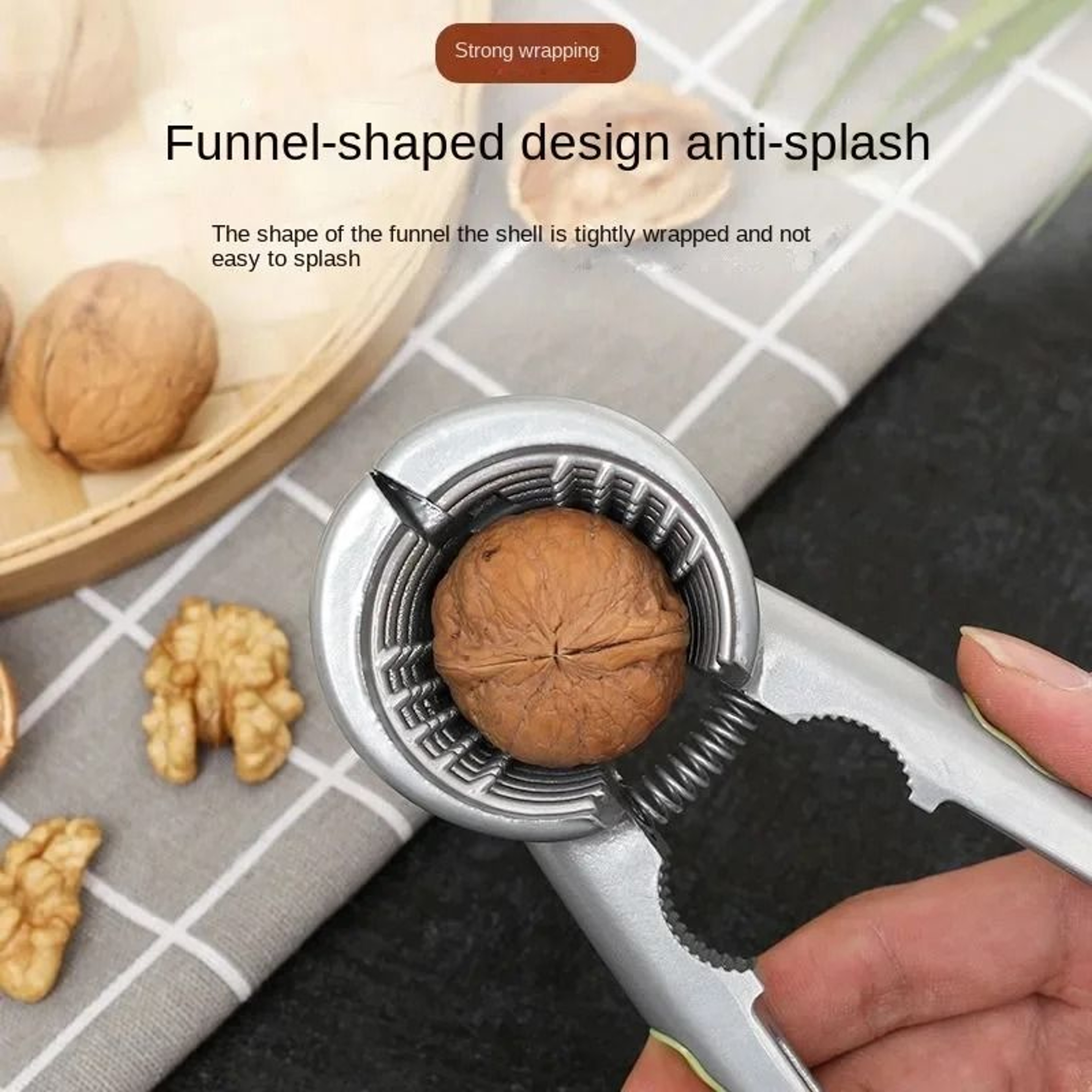 Aluminum alloy nut opener
