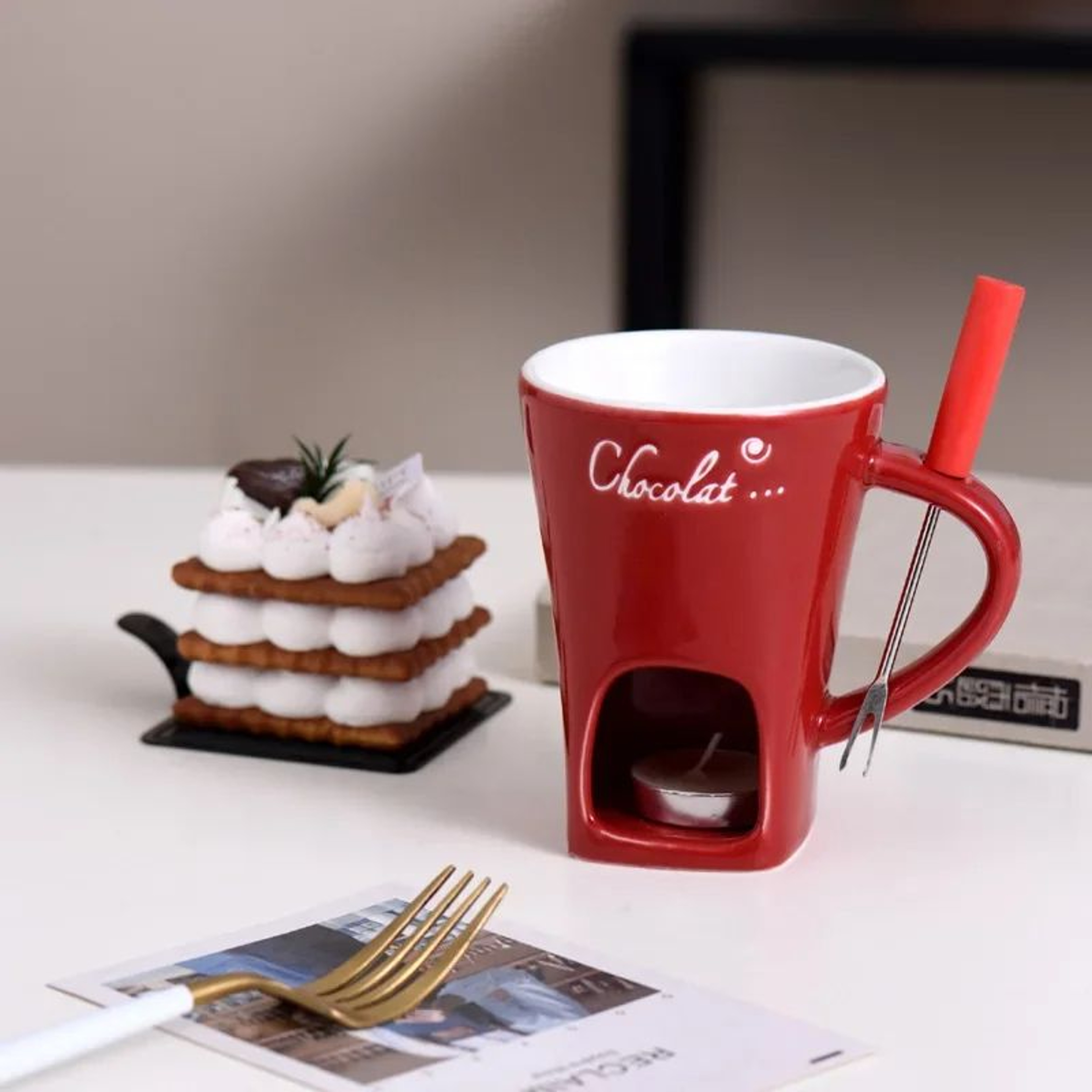 Personal Fondue Mug 8