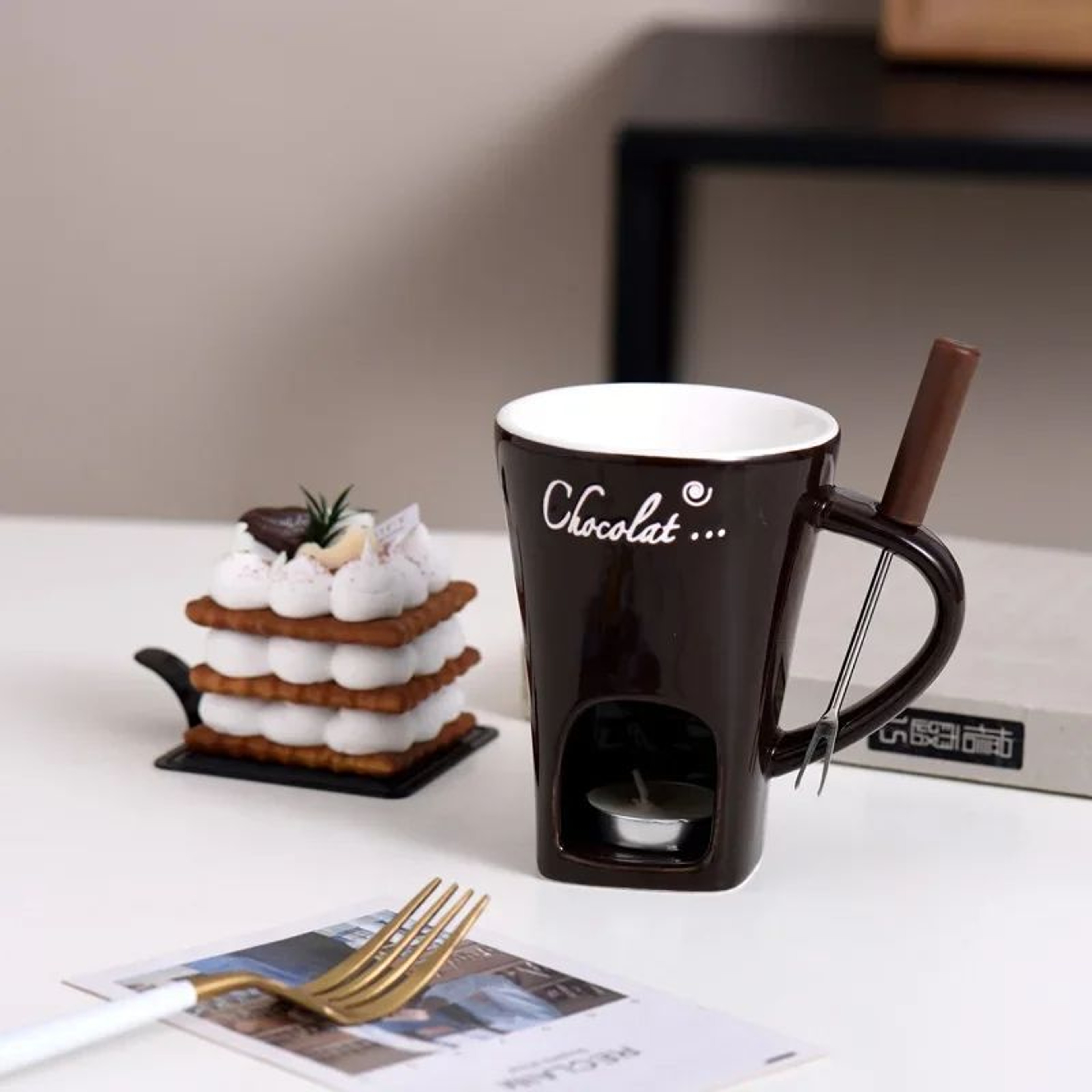 Personal Fondue Mug 9