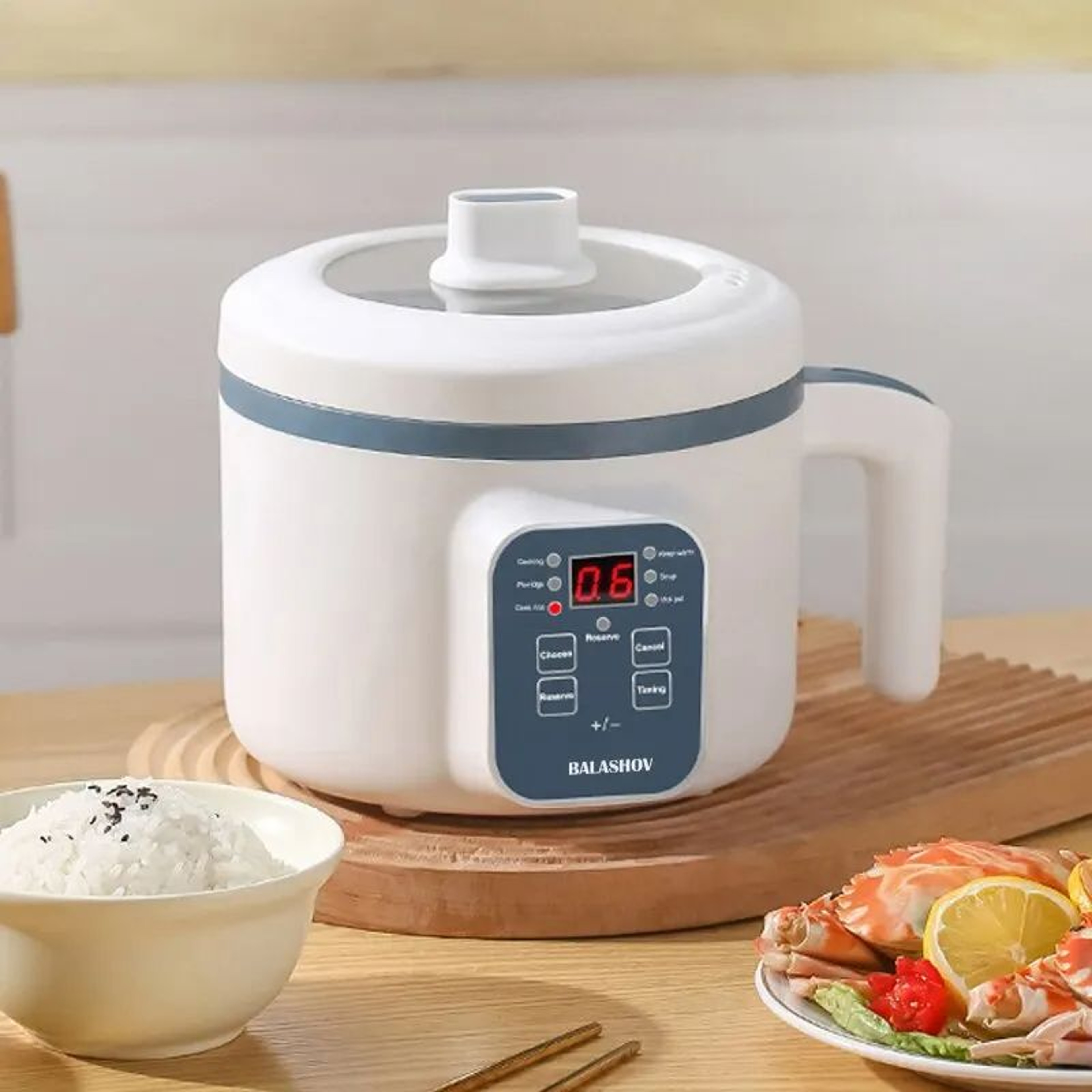 MultiFunctional NonStick Smart Electric Rice Cooker Perfect Steamed Rice Pot For Home Cooking 1