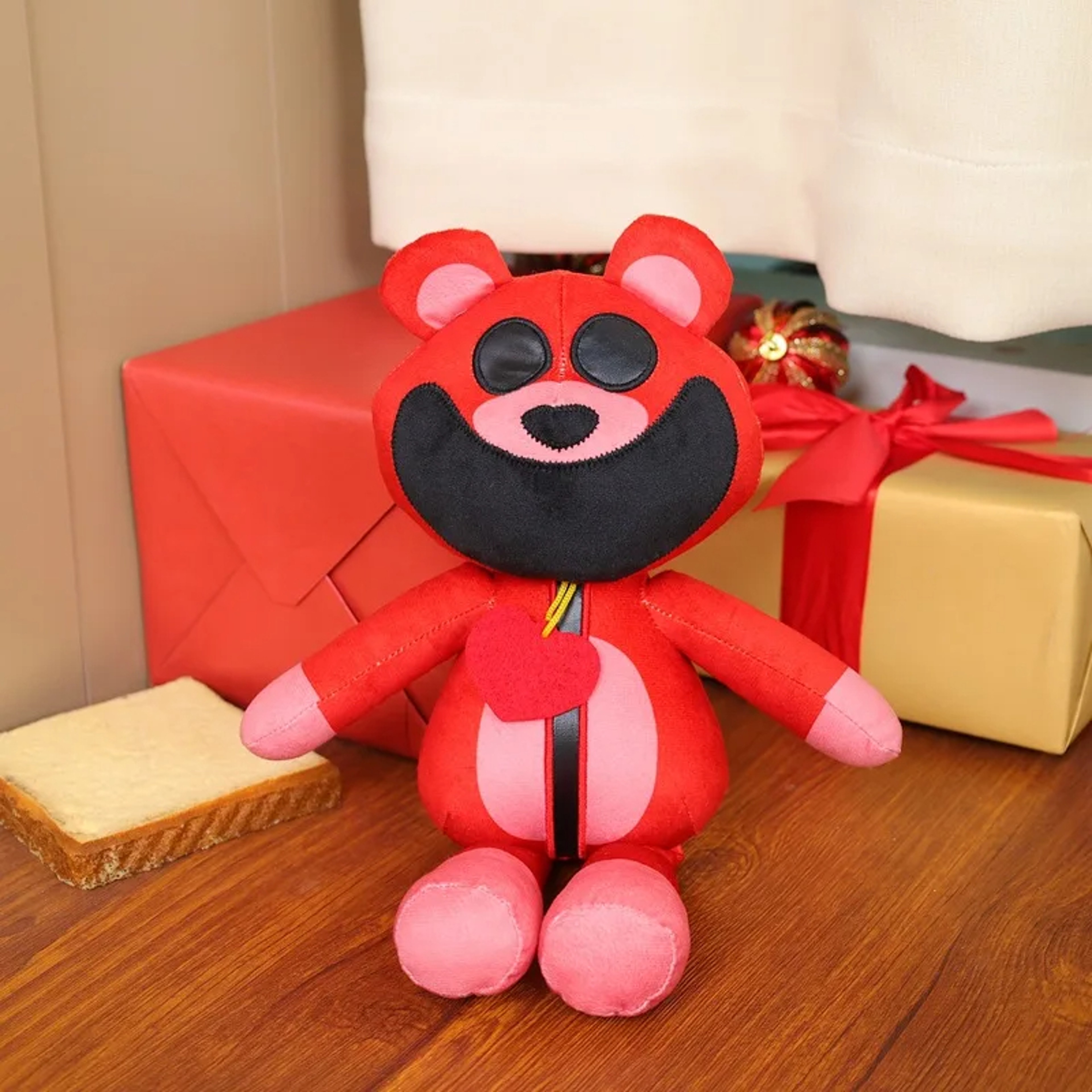 EuKDSmilingCrittersPlushToyHopscotchCatnapBearhugPlushieCatnapPlushDollDecorationKawaii