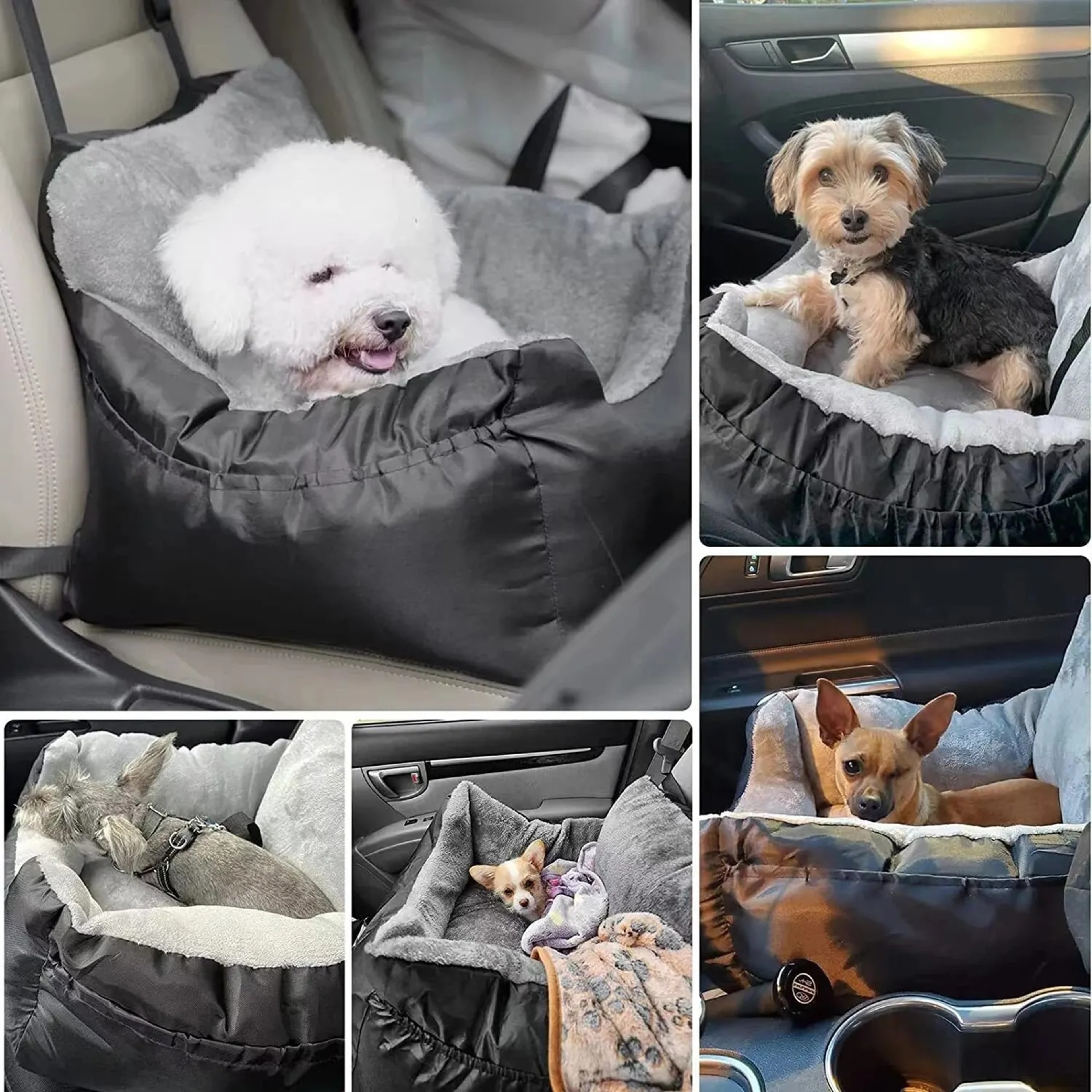 qbqwPetCarSeatforLargeMediumDogsWashableDogBoosterPetCarSeatDetachableDogBedjpg