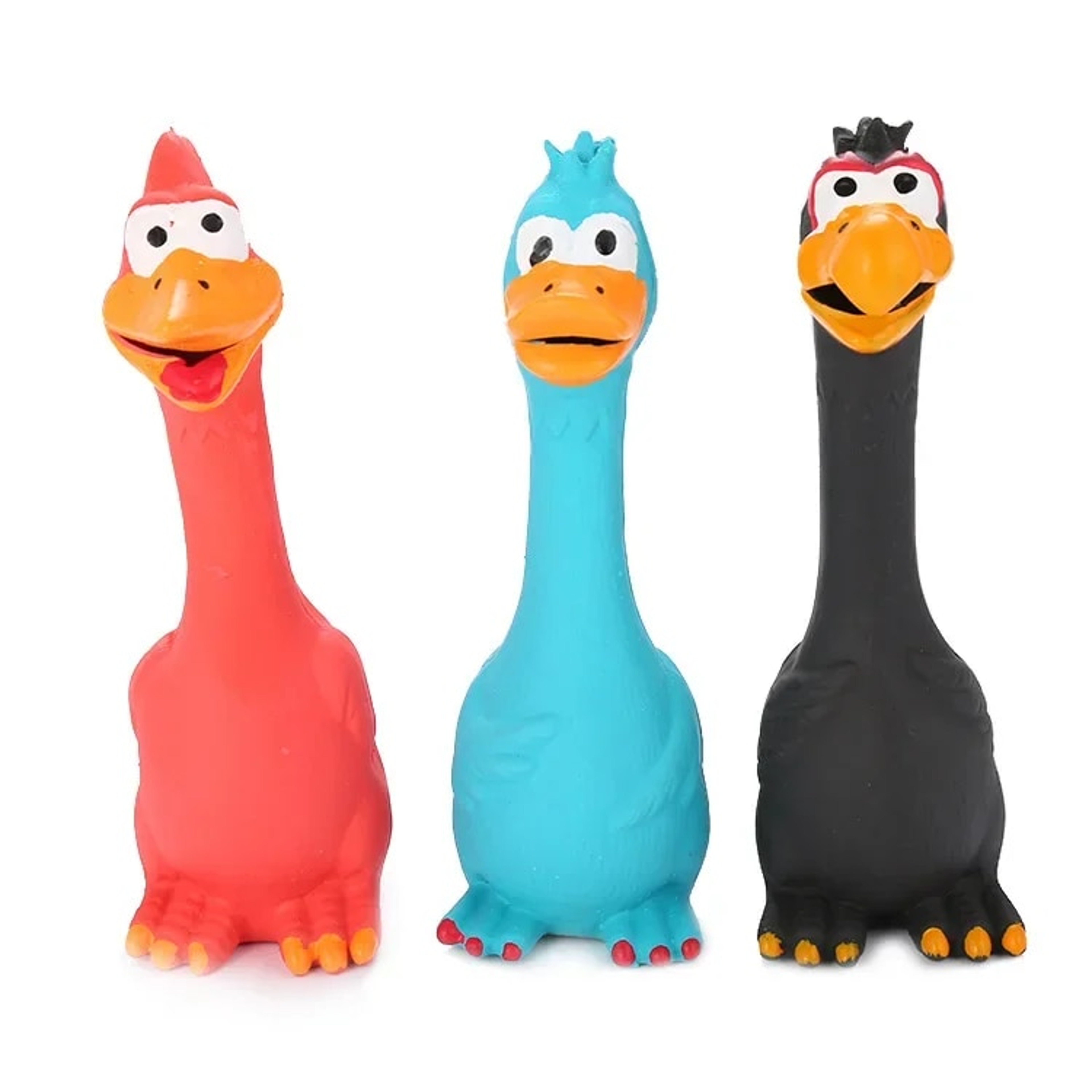 vzKxPetsDogToysScreamingChickenSoundToyPuppyBiteResistantChewToyInteractiveSqueakyDog