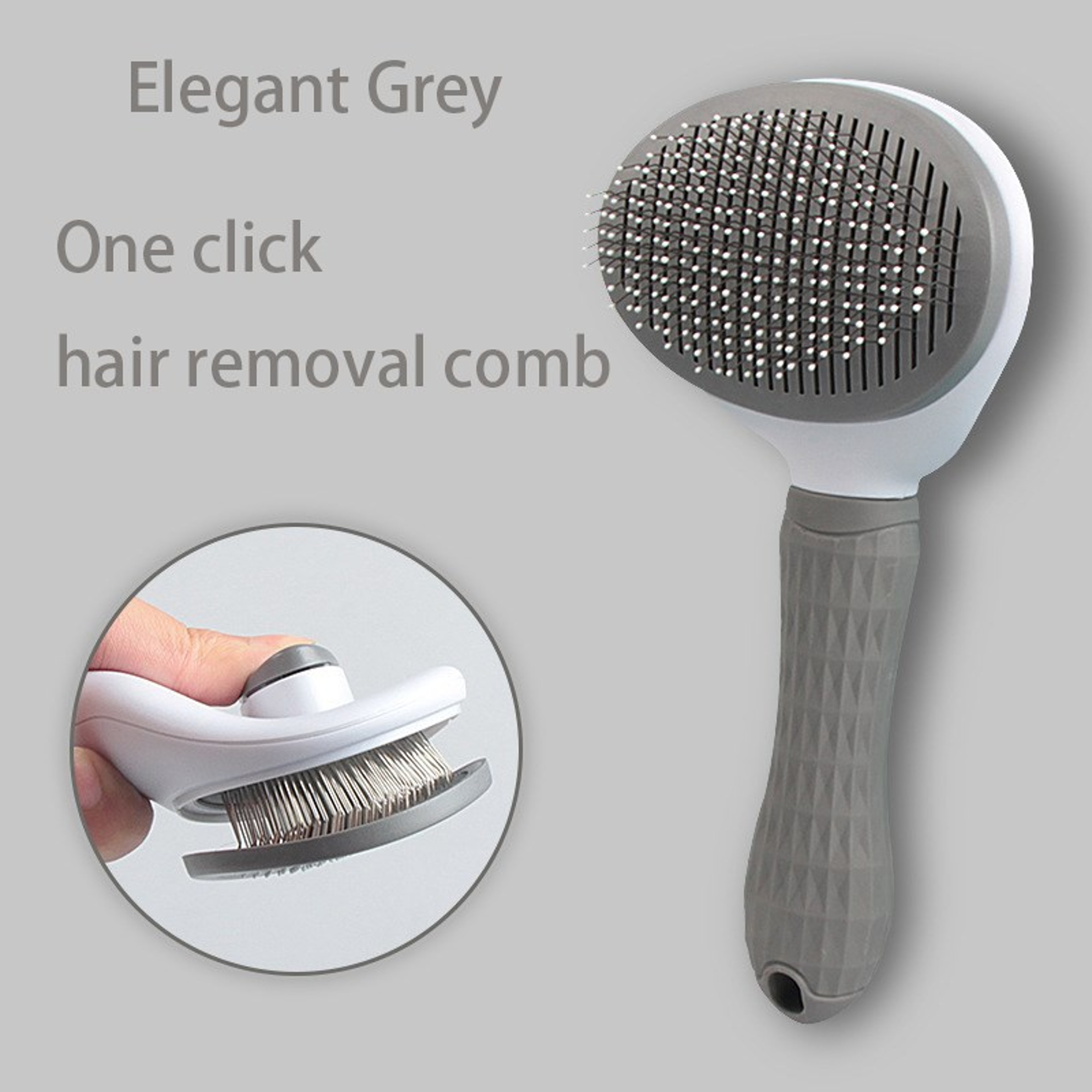 DualSided Pet Hair Remover Brush Dog  Cat Grooming Tool for Shedding Control  Soft Hair Brush fo