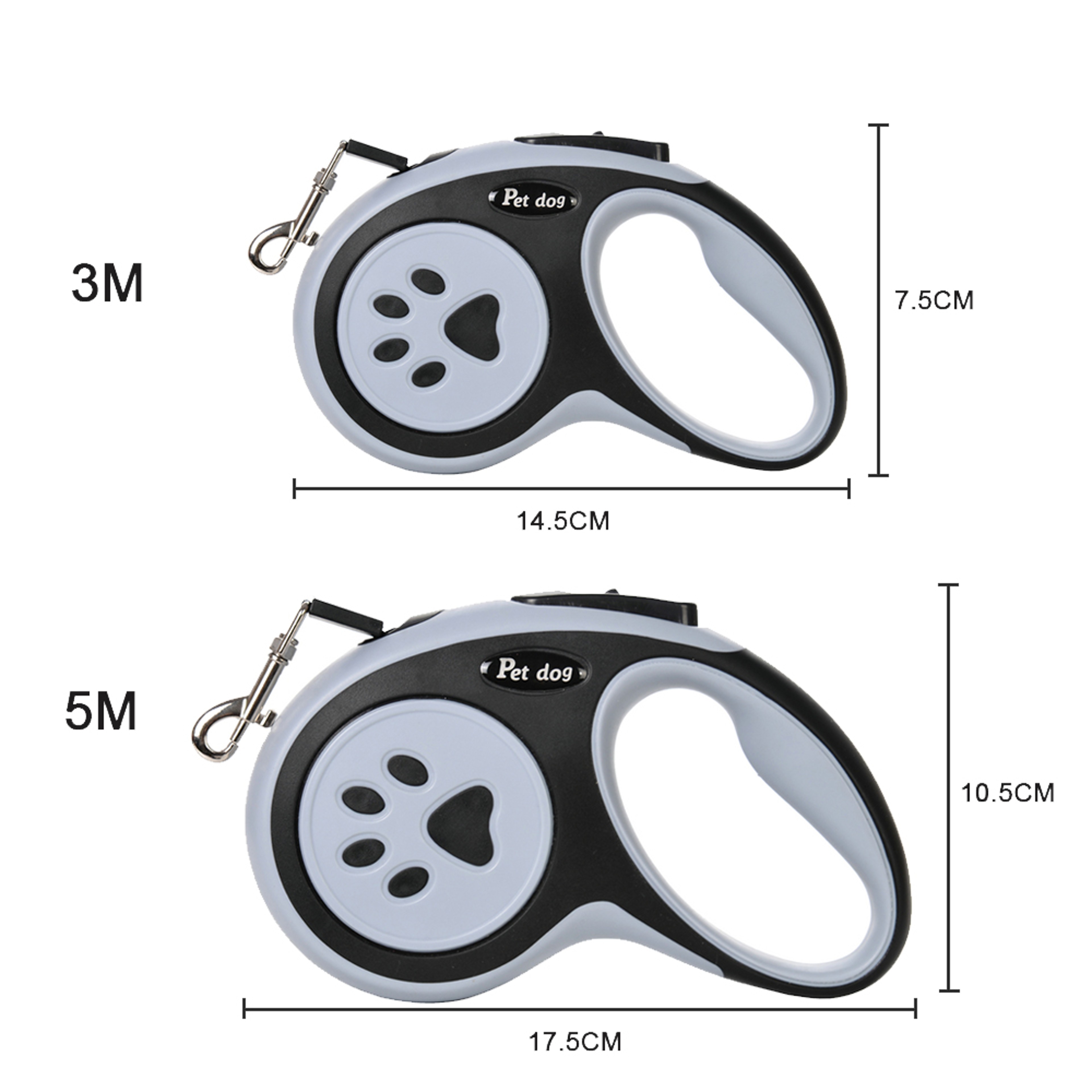 Durable Retractable Dog Leash For Cats  Dogs Strong Nylon Adjustable Puppy Roulette Extendable Pet  5