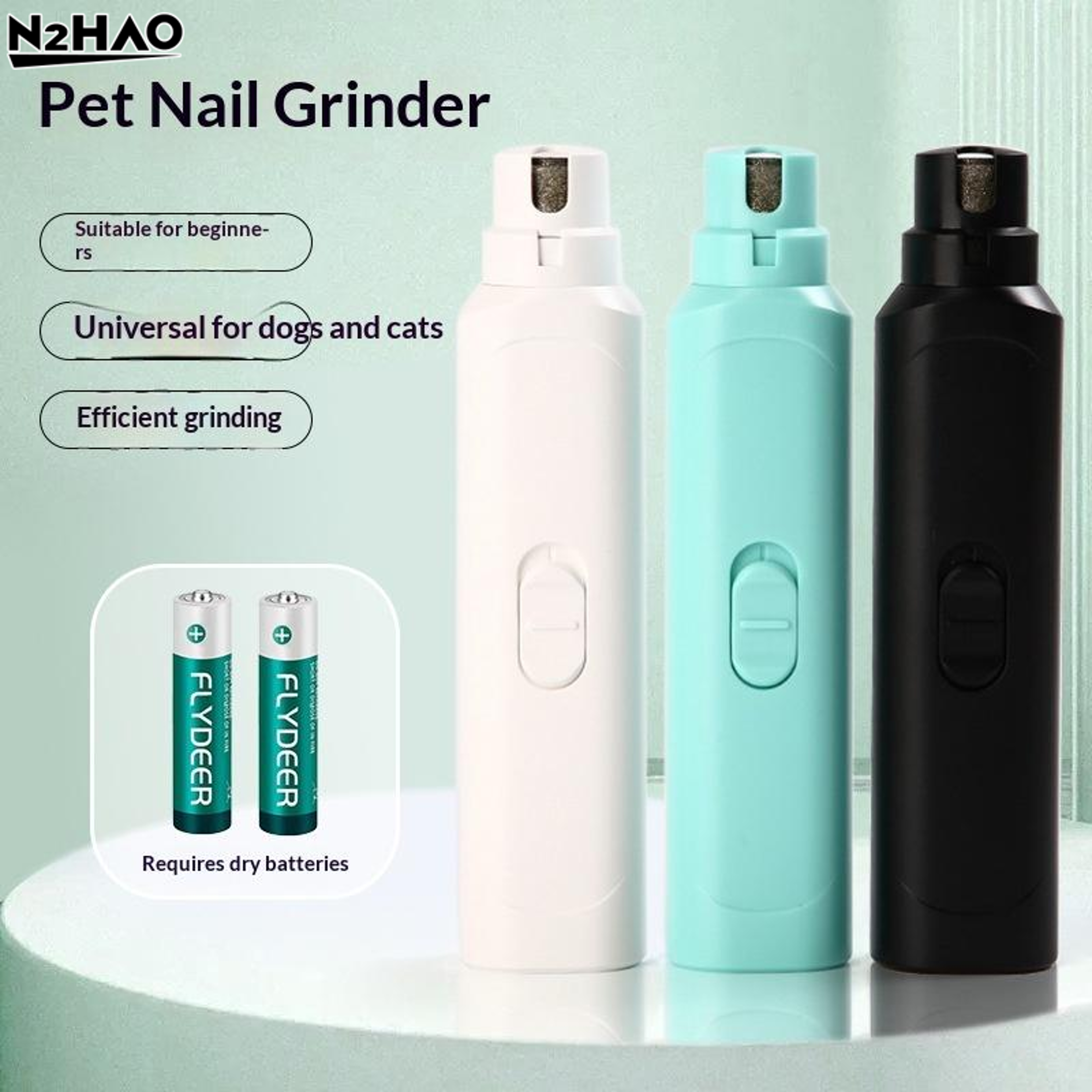 Pet Supplies 1Pcs Pet Grooming Tools Pet Nail Grinder Dog Cat Battery Model Nail Trimmer Large And Small Dogs Nail Clipp – view 1