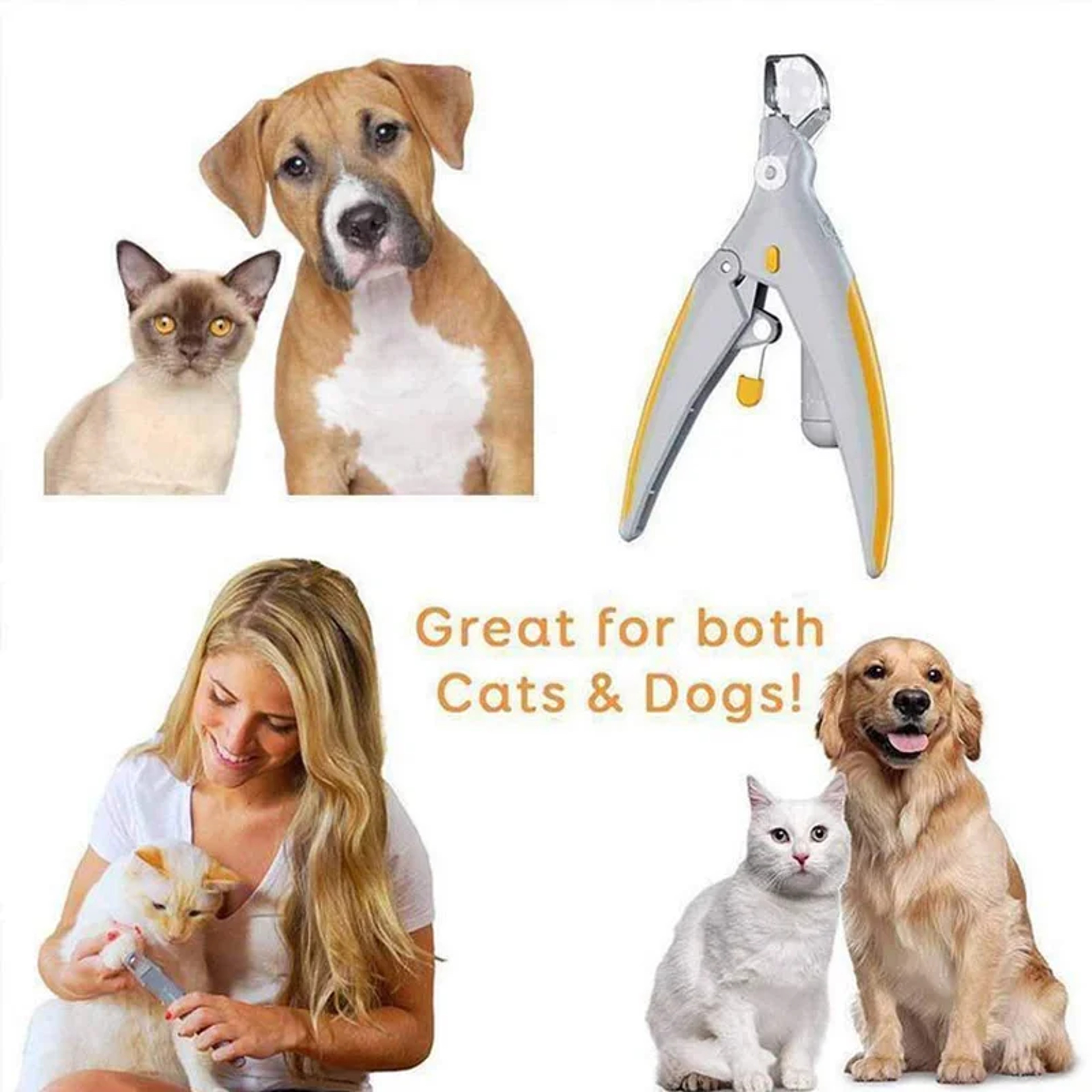 Professional LED Pet Nail Clippers & Trimmer for Dogs, Cats & Small Animals – view 1