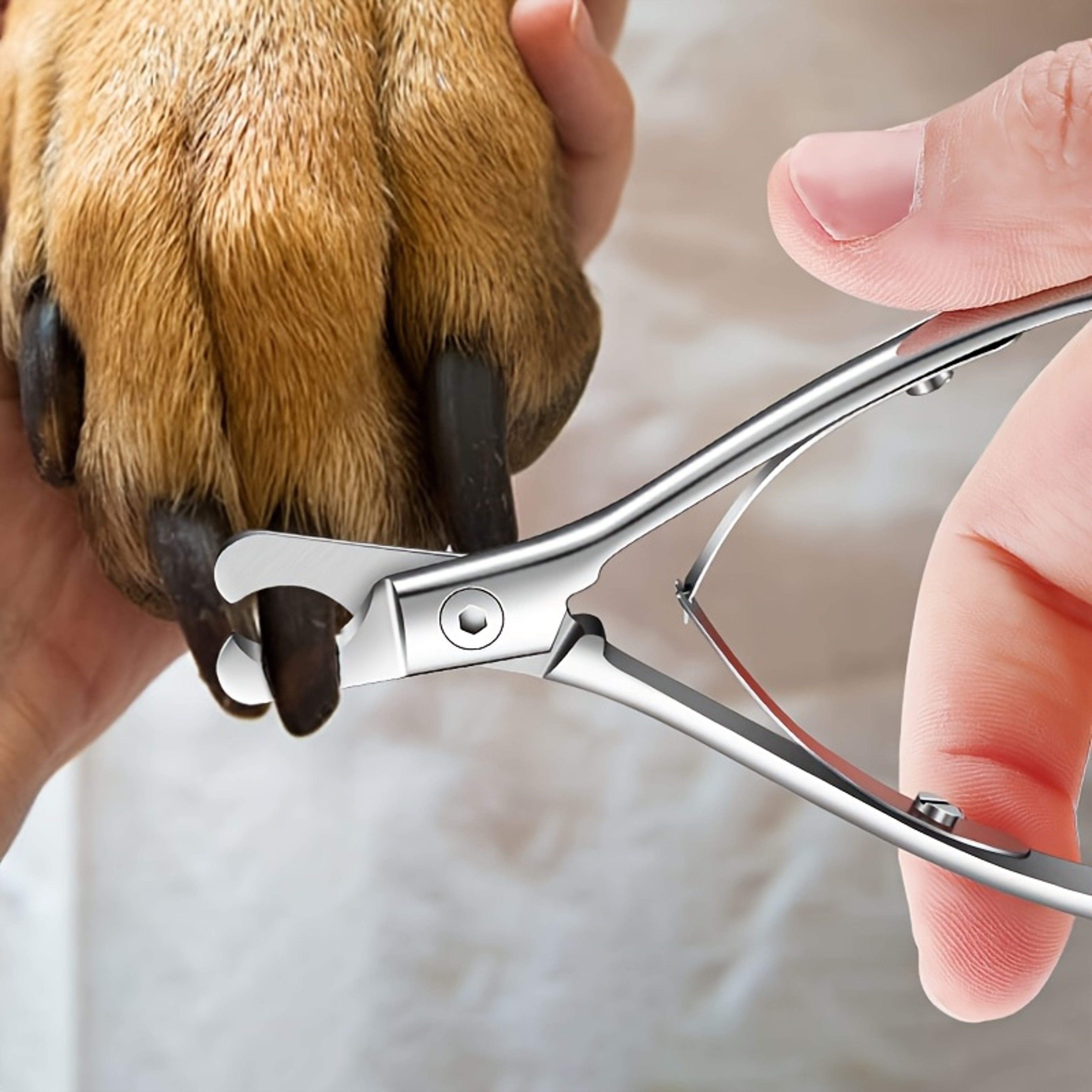 Professional Stainless Steel Pet Nail Clipper  Trimmer For Dogs And Cats 0