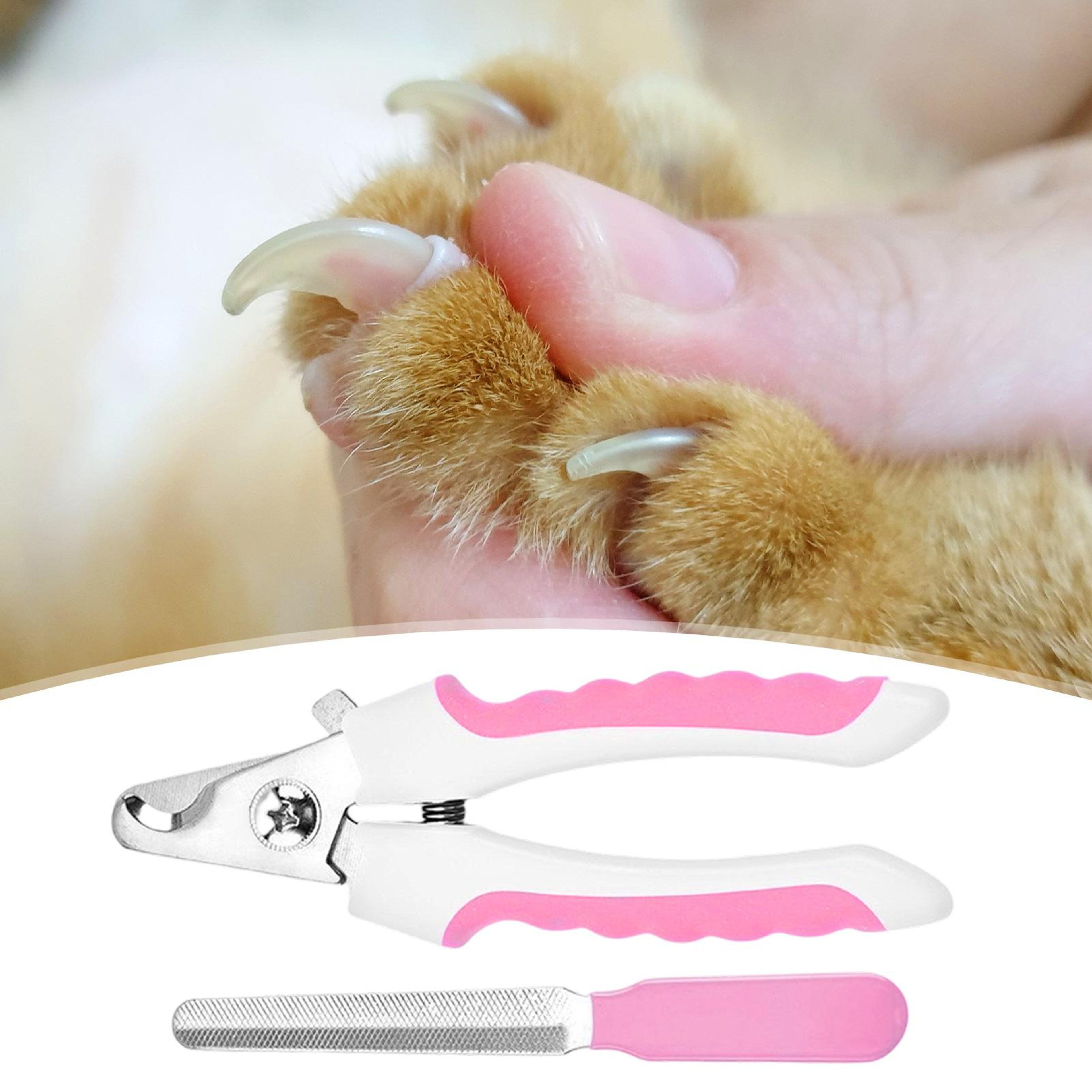 Premium Pet Nail Clippers for Dogs & Cats Stainless Steel Grooming Tool – view 1