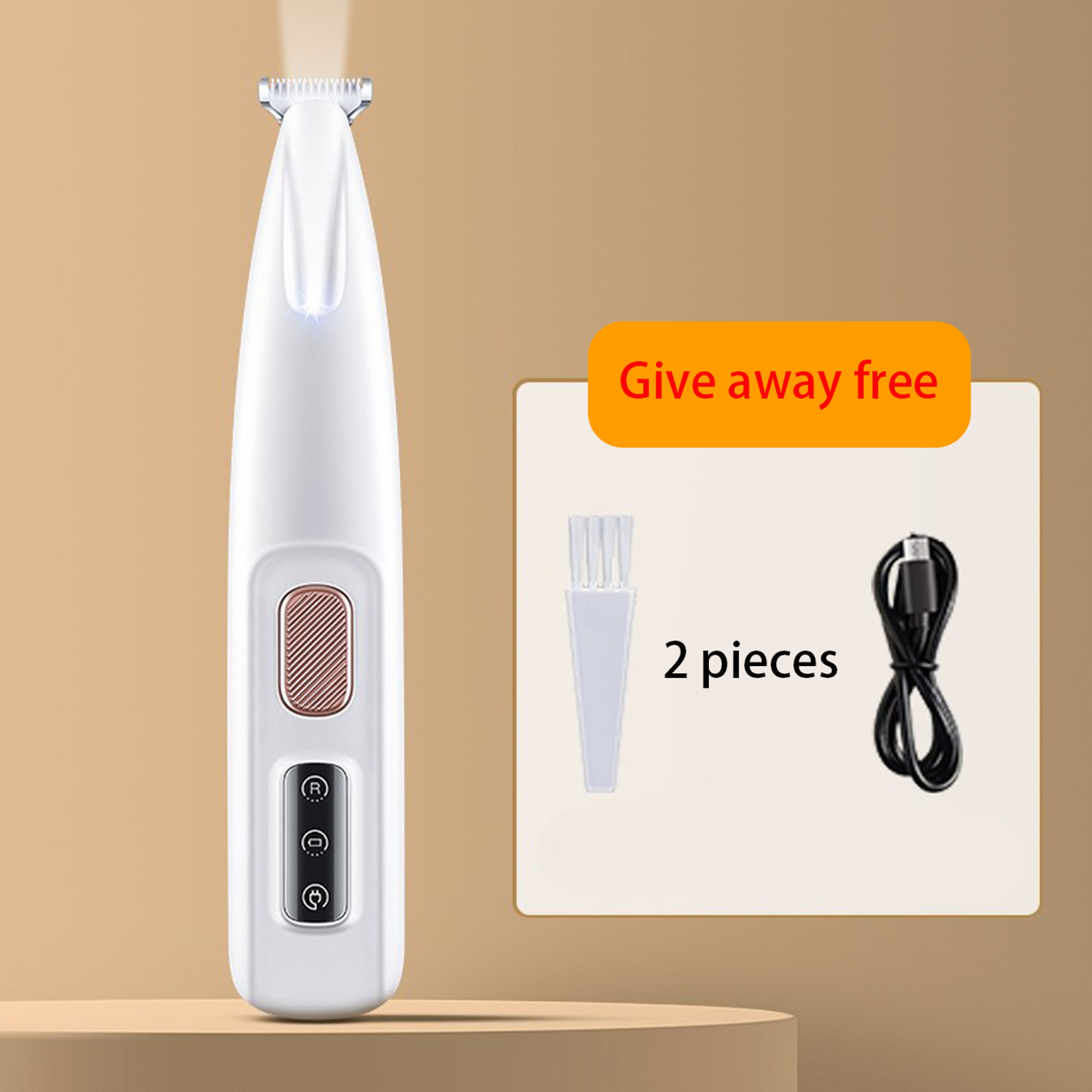 Waterproof Dog & Cat Claw Trimmer with LED Light Safe Grooming Kit – view 7