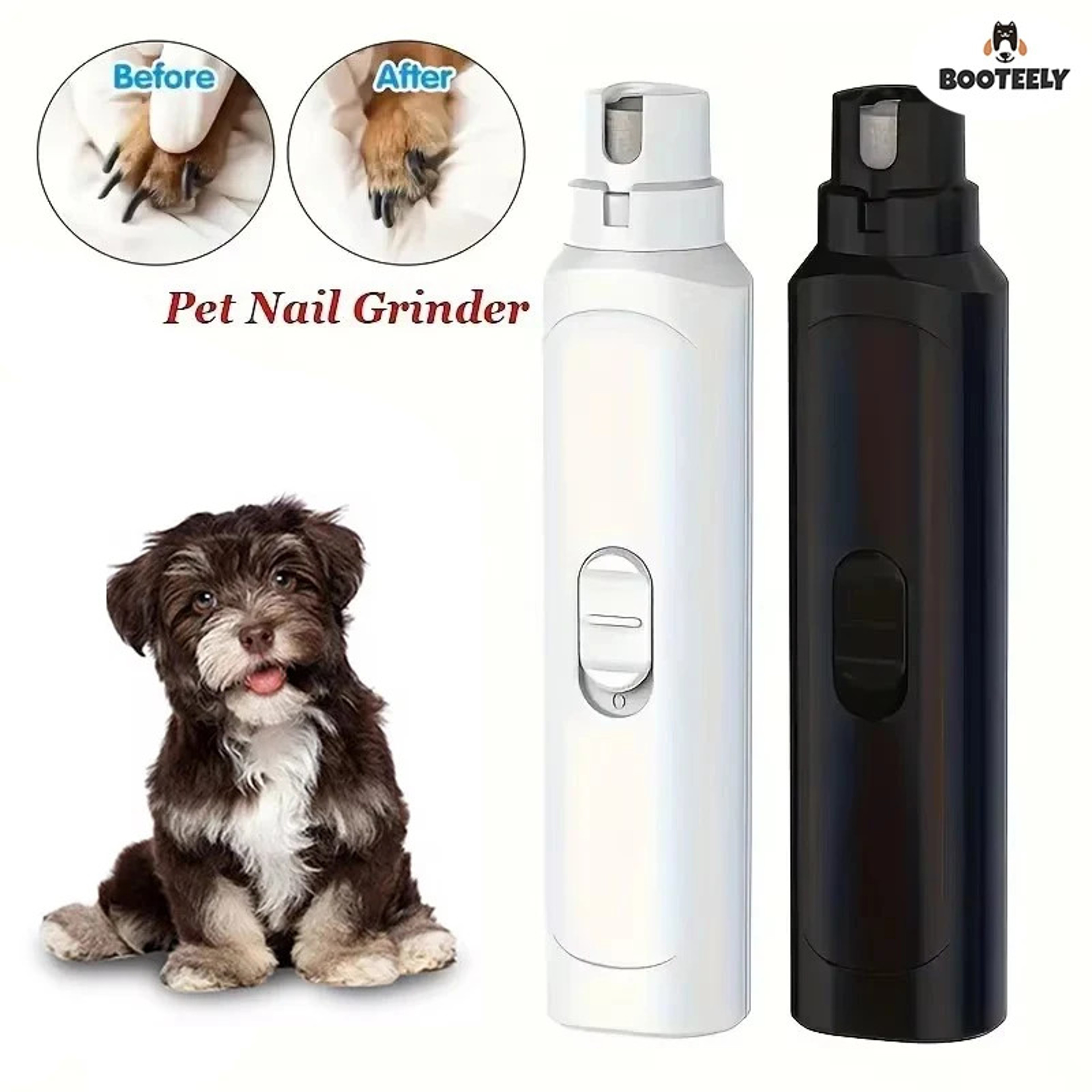Premium Battery Pet Nail Grinder & Trimmer for Dogs and Cats – view 1