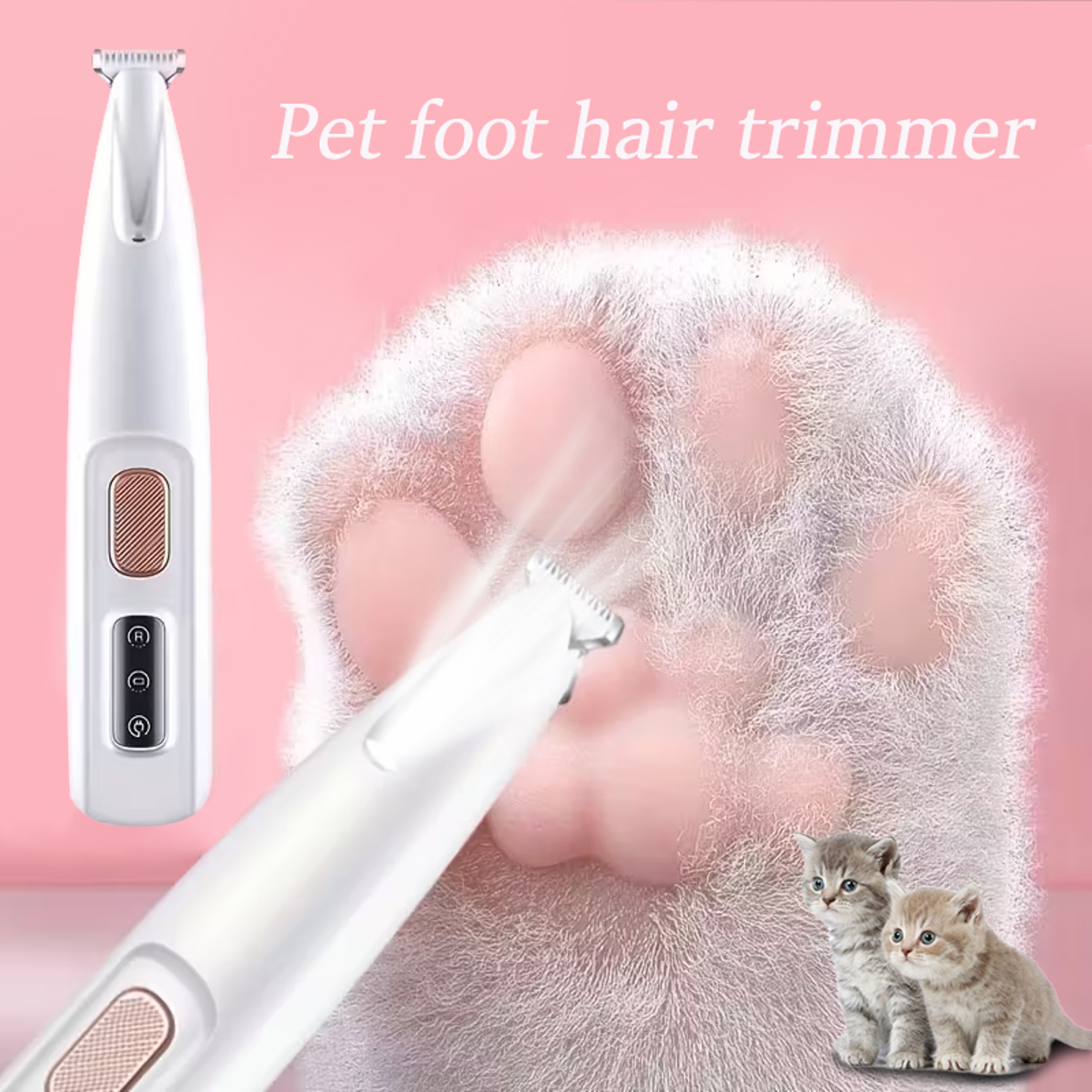Premium Dog Nail Trimmer with LED Light & USB Recharge – view 1