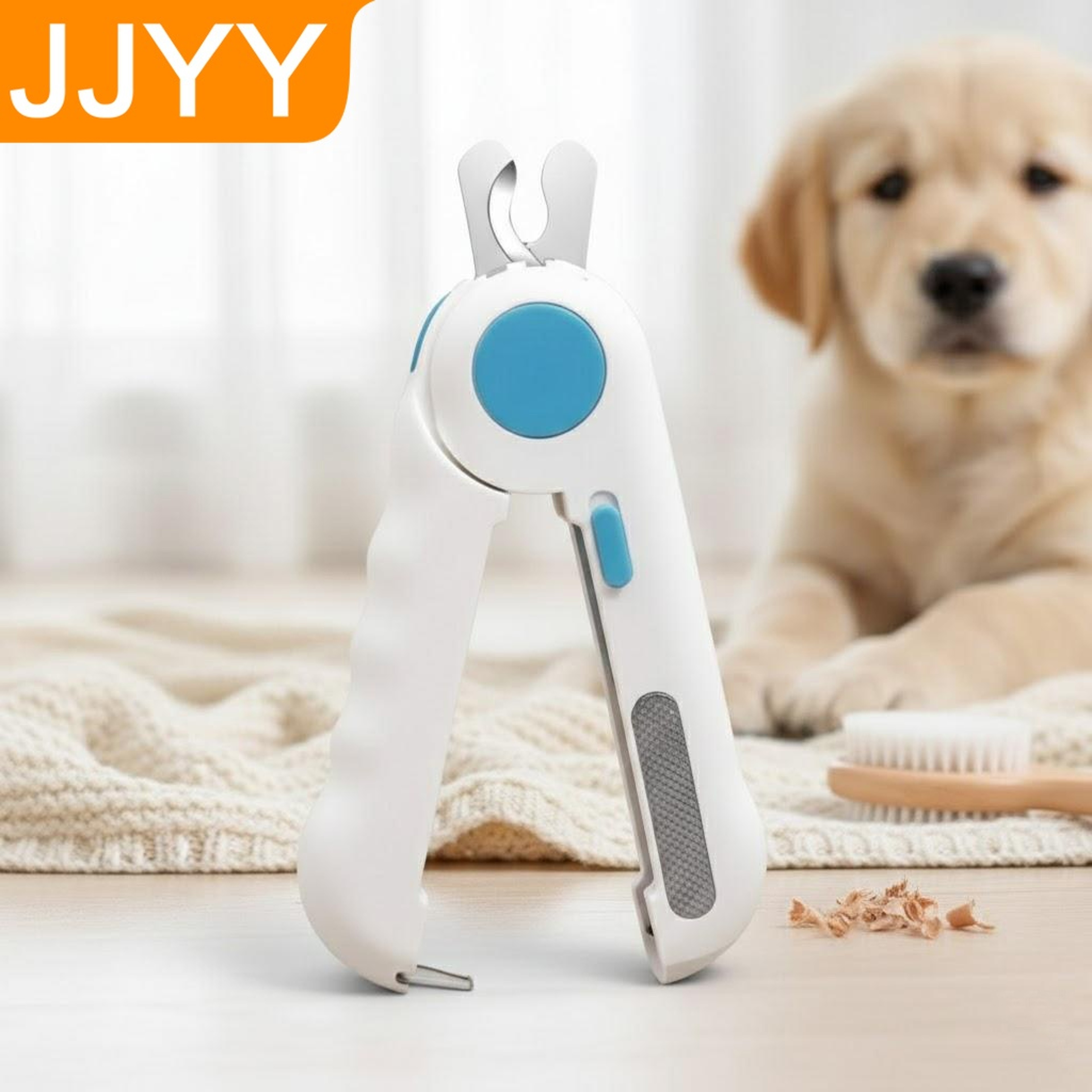 LED Pet Nail Trimmer & Quiet Grooming Clipper for Dogs and Cats – view 1