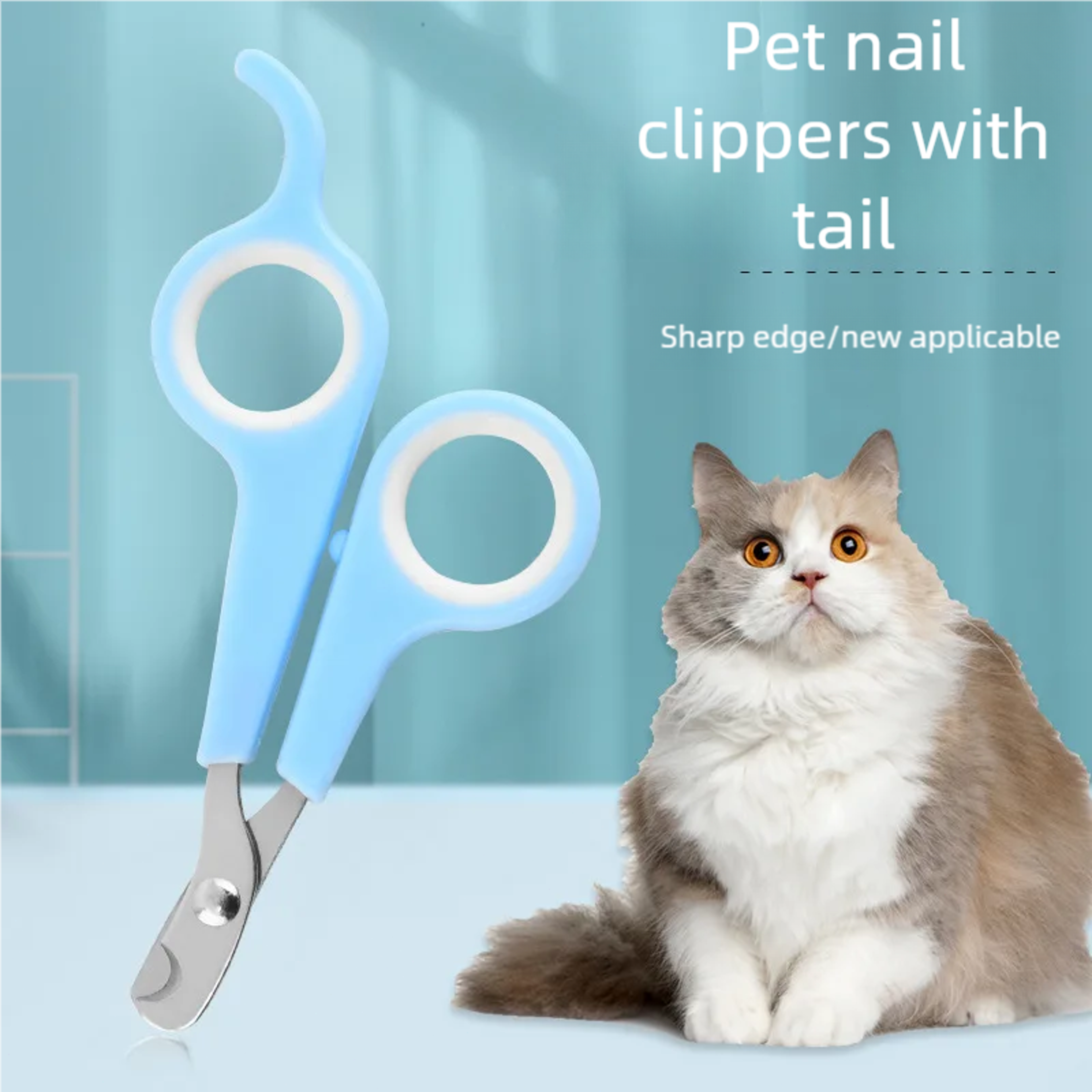 GentleGrip Pet Nail Clippers for Birds, Cats, Dogs & Small Animals – view 1