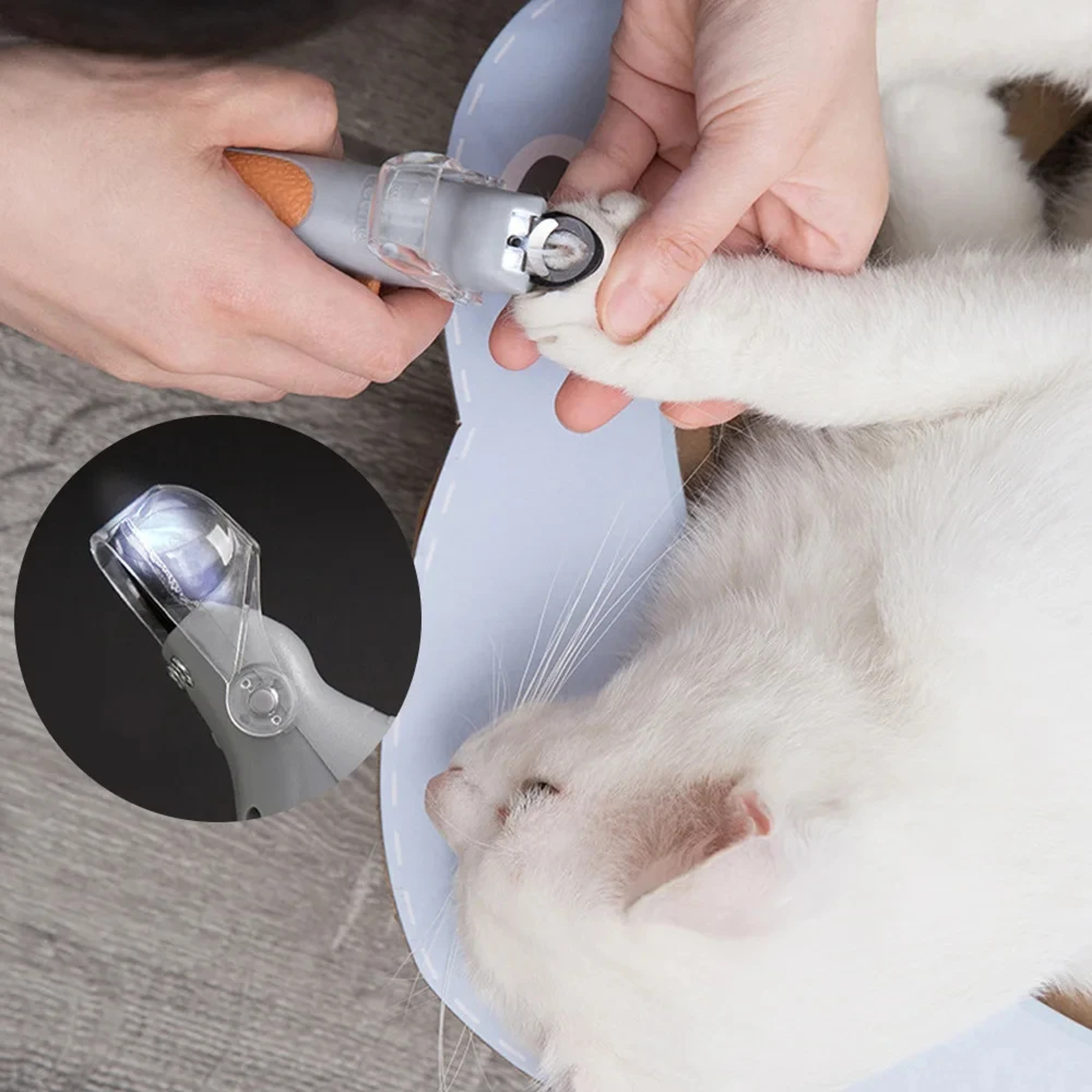 Pet Nail Clipper For Cats  Dogs Safe Precision Grooming Tool 0