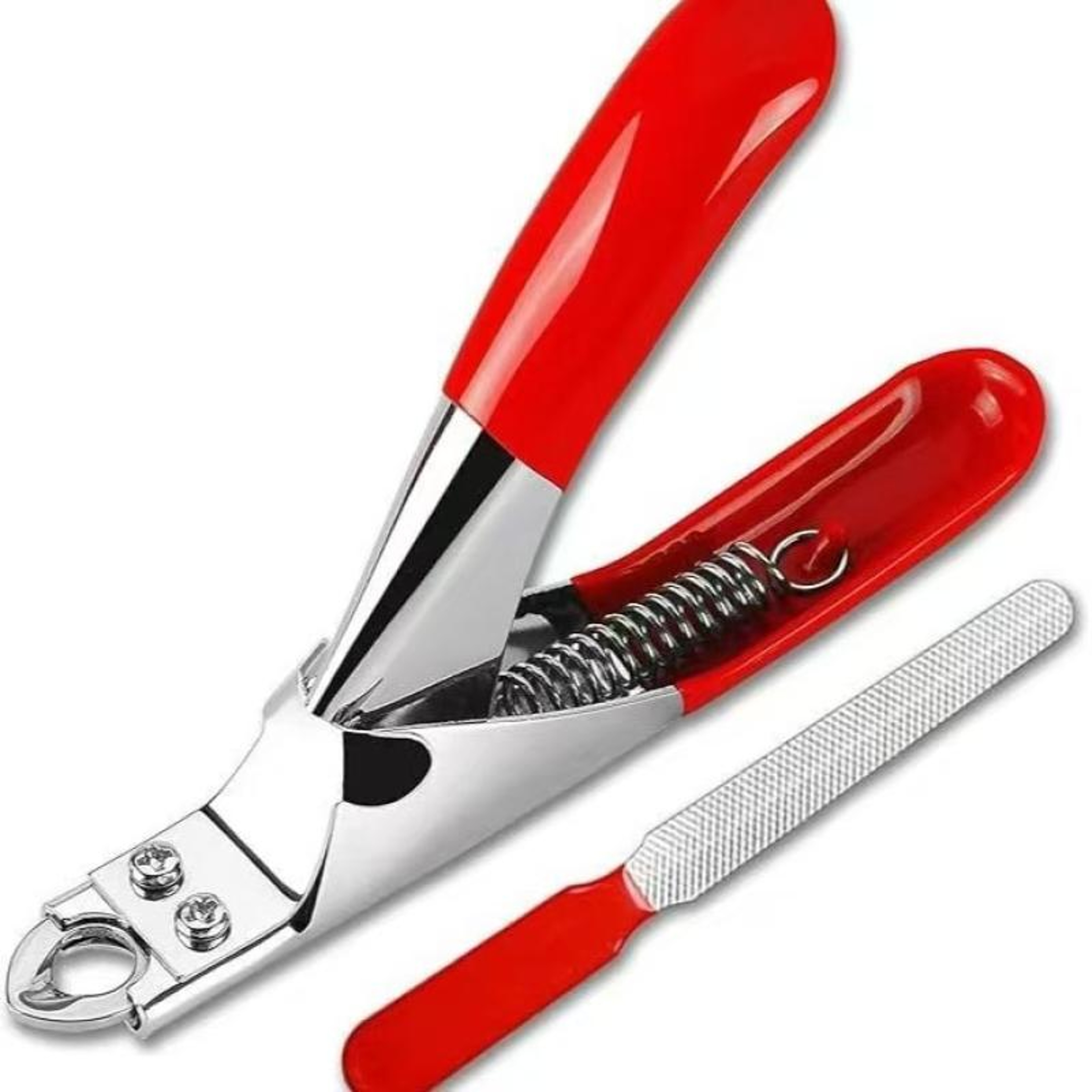 PrecisionGrip Pet Nail Clippers For Dogs  Cats Stainless Steel Pet Nail Trimmer 9
