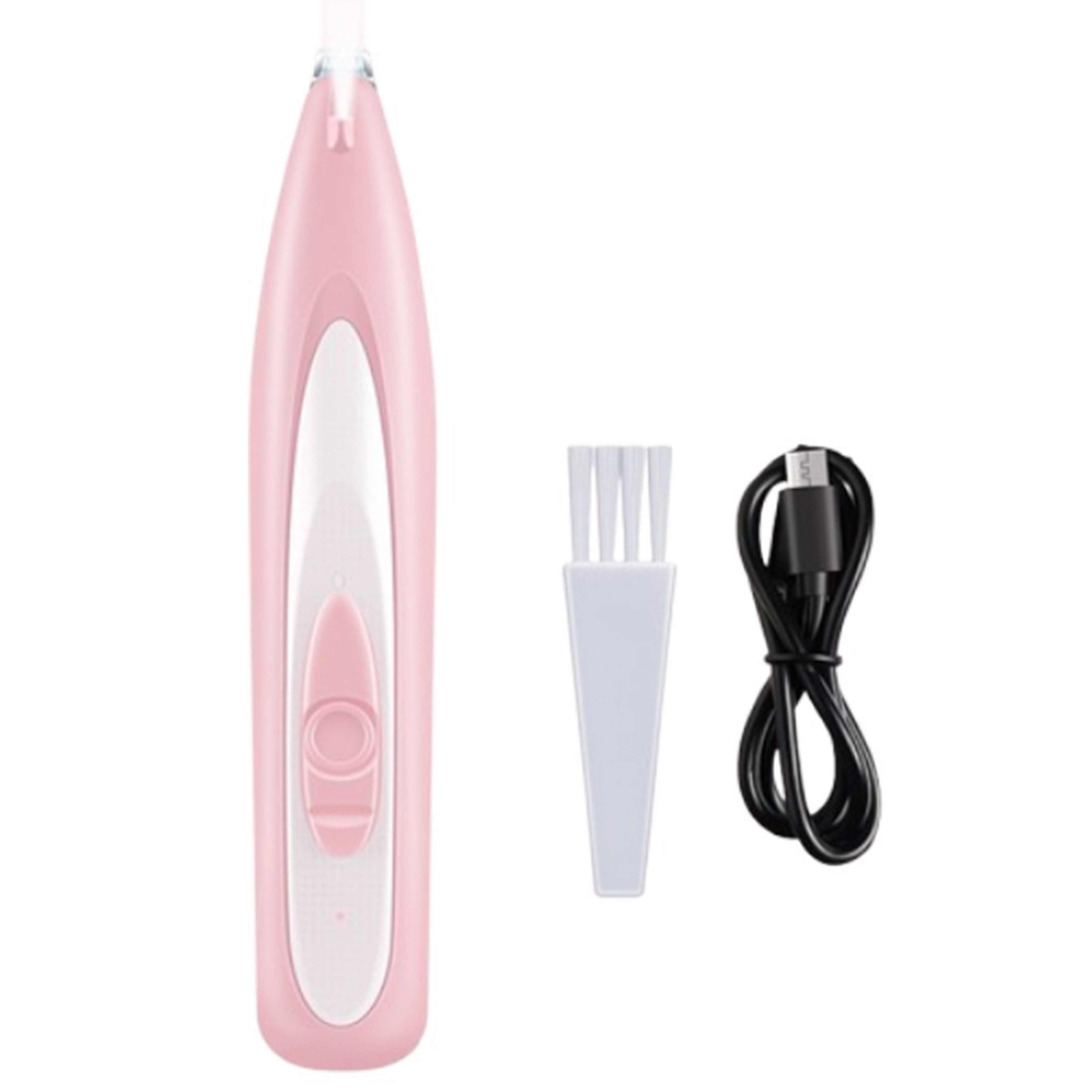 Pro LED Pet Paw Trimmer For Dogs  Cats USB Rechargeable Waterproof Grooming Clipper 5