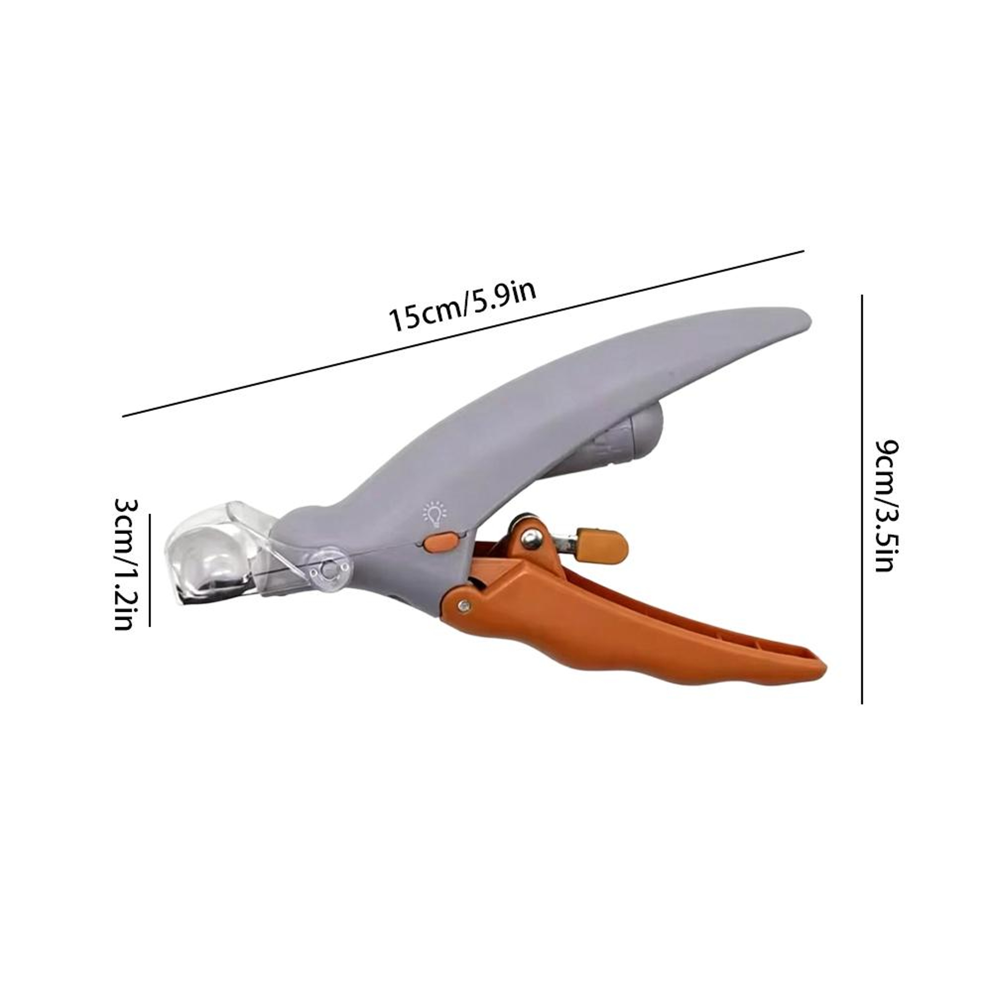 GlowGuard LED Pet Nail Clipper for Dogs & Cats with Anti Splash Safety Trim – view 6