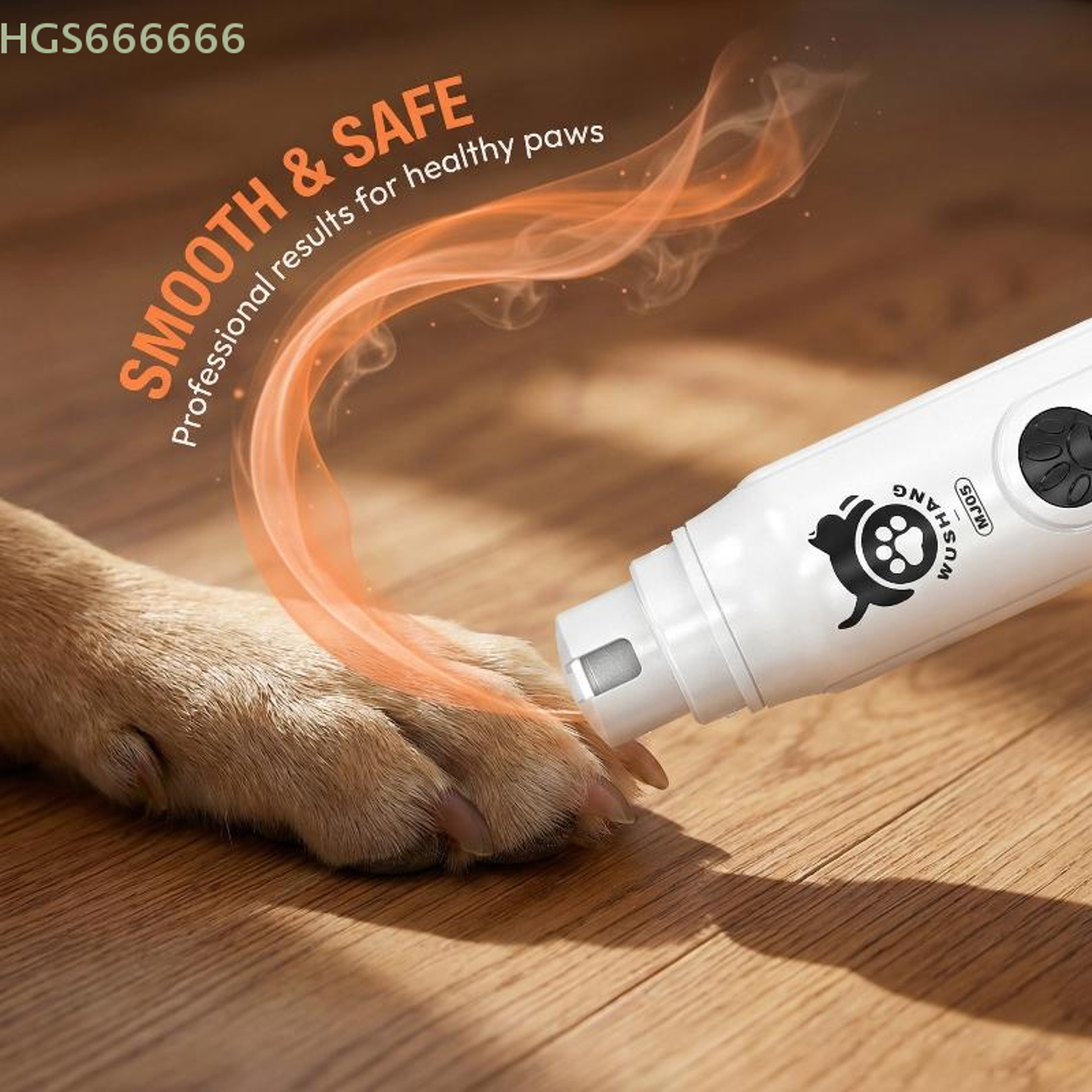 Rechargeable Pet Nail Grinder for Dogs & Cats – view 6