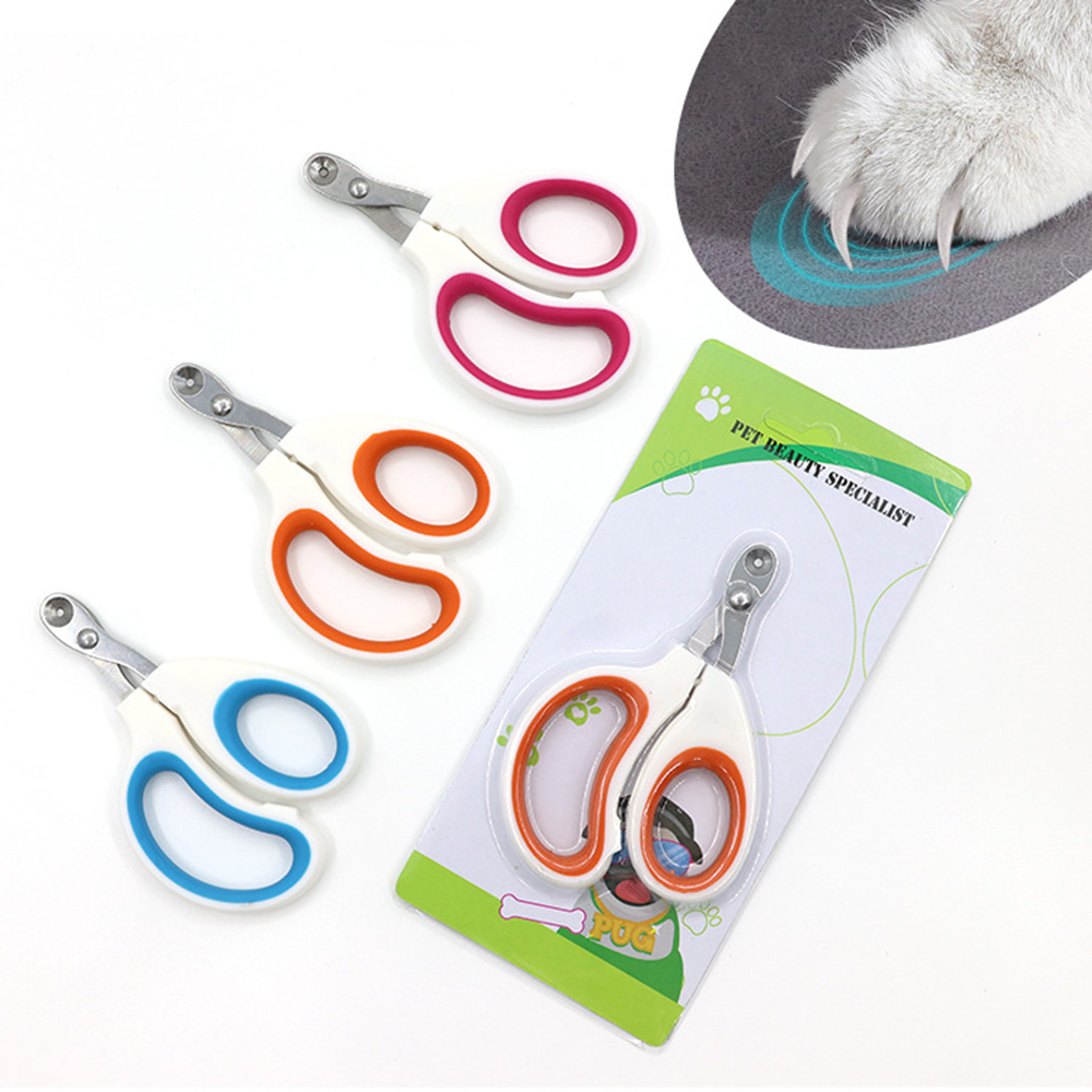 Premium Small Pet Grooming Nail Clippers Precision Cat Nail Clippers & Pet Nail Trimmer for Small Cats & Kittens – view 3
