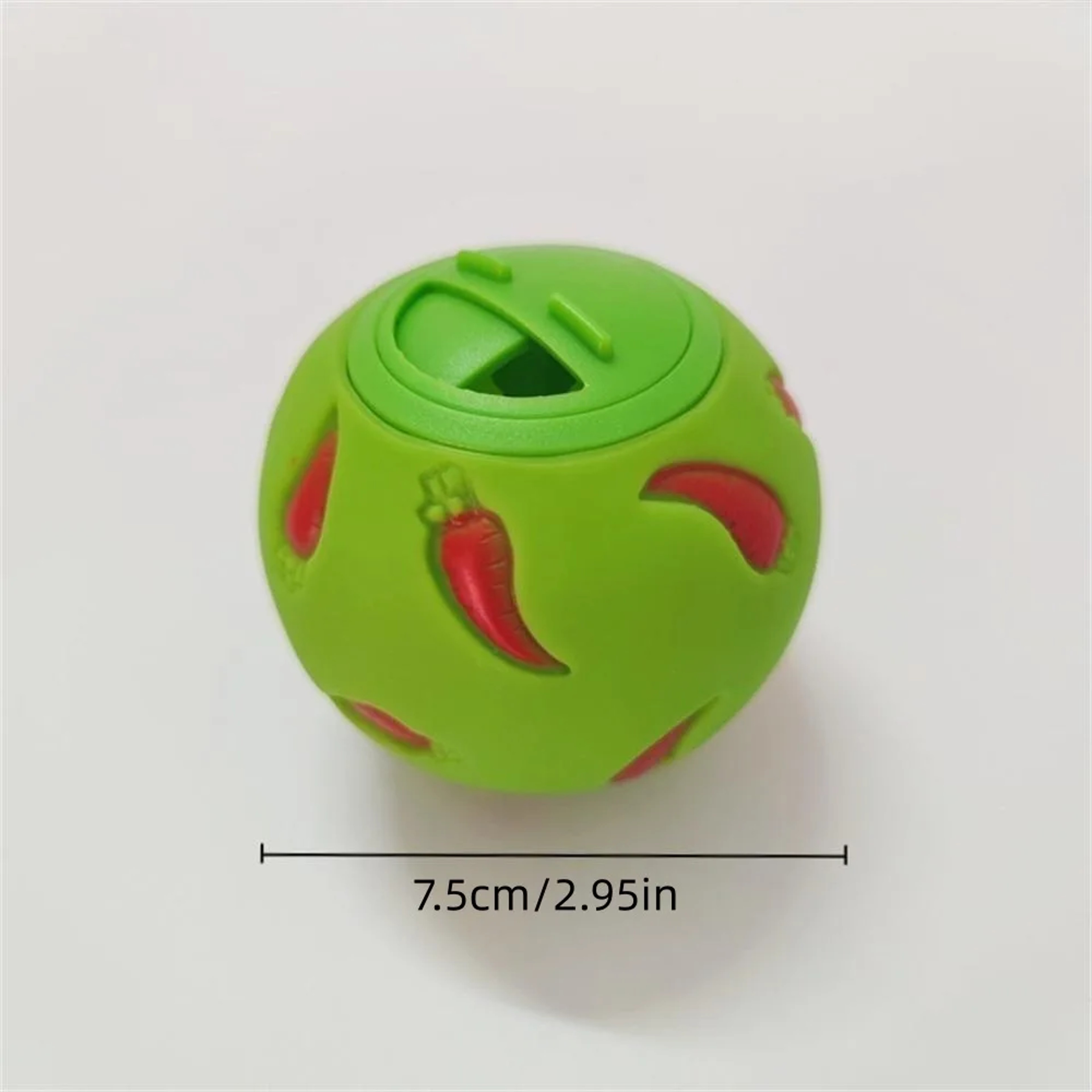 Bunny Treat Ball Interactive Slow Feeder Toy for Rabbits, Hamsters & Small Pets – view 3