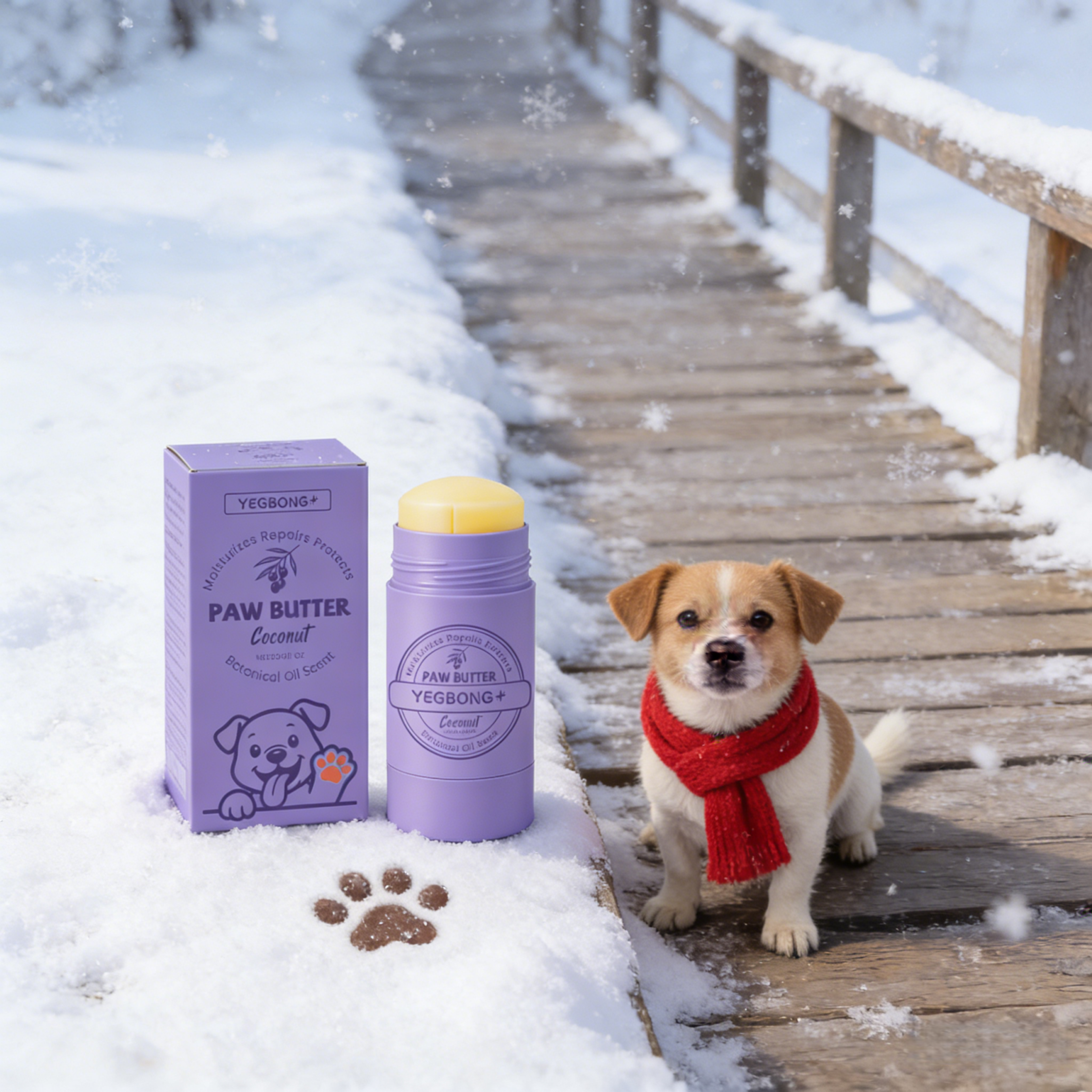 CocoPaw Deep Moisture Dog Paw Balm & Nose Protector for Dry Cracked Paws – view 6
