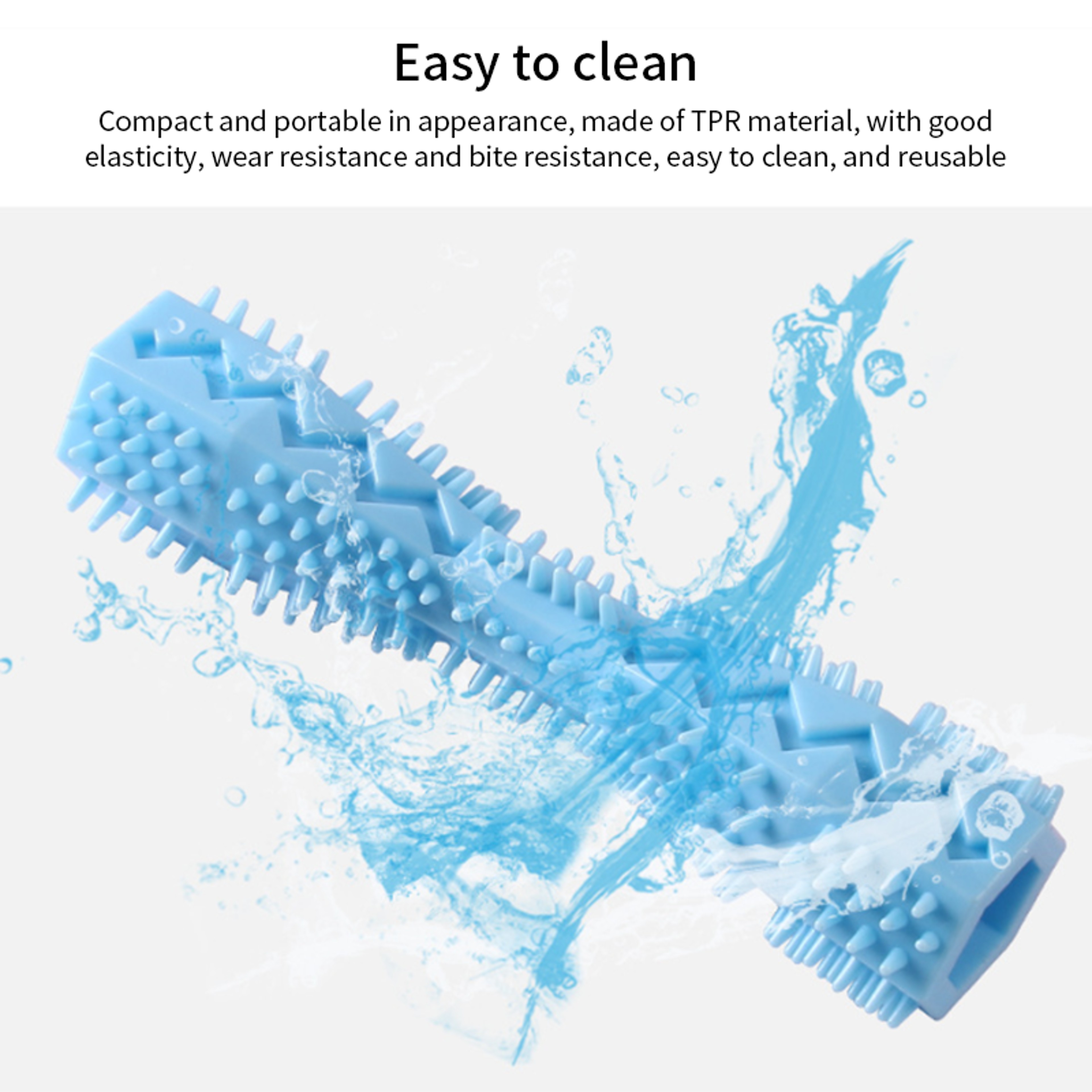 Interactive Dog Toothbrush Chew Toy for Teeth Cleaning and Healthy Chewing – view 2