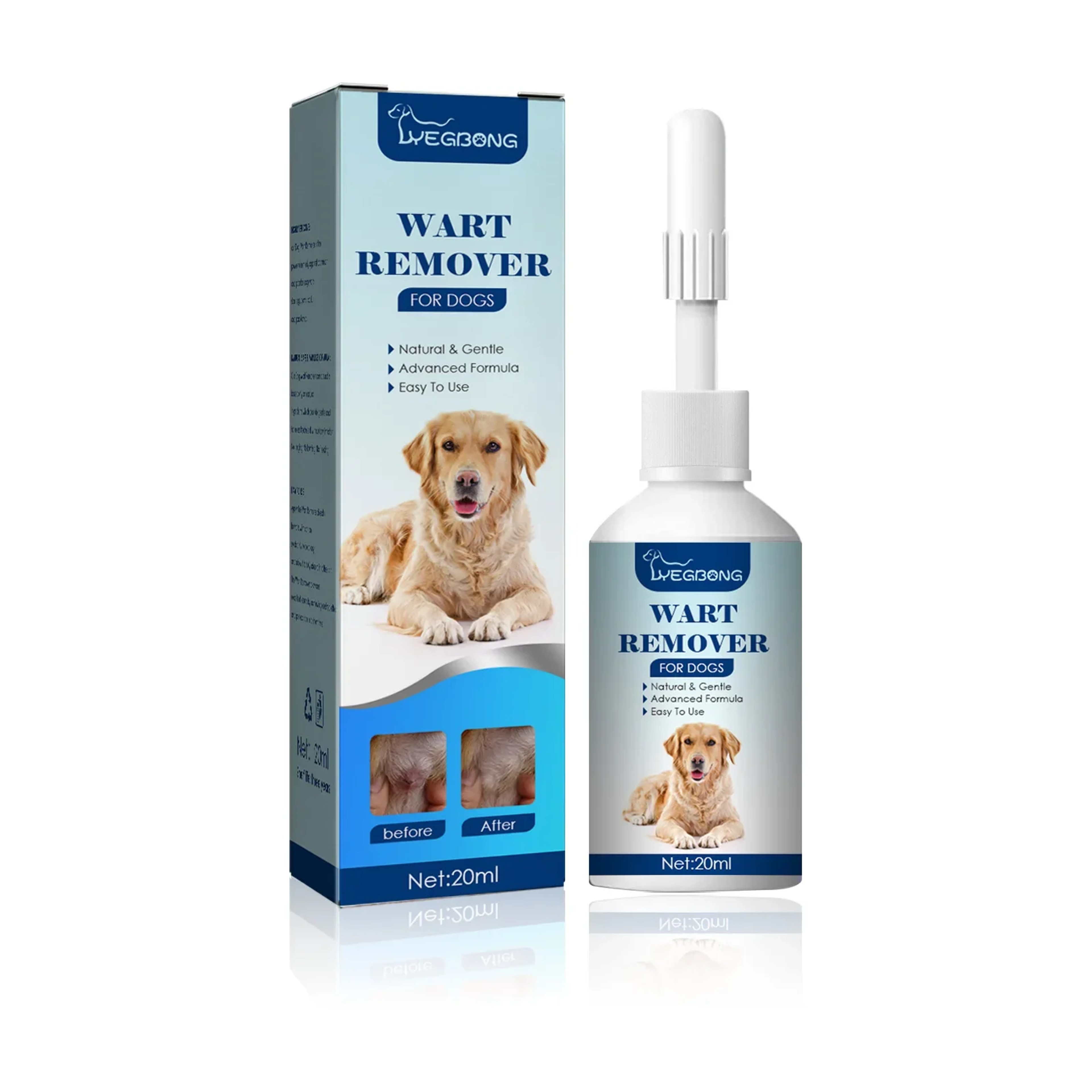 Pet Wart & Skin Tag Remover Liquid for Dogs & Cats – view 2
