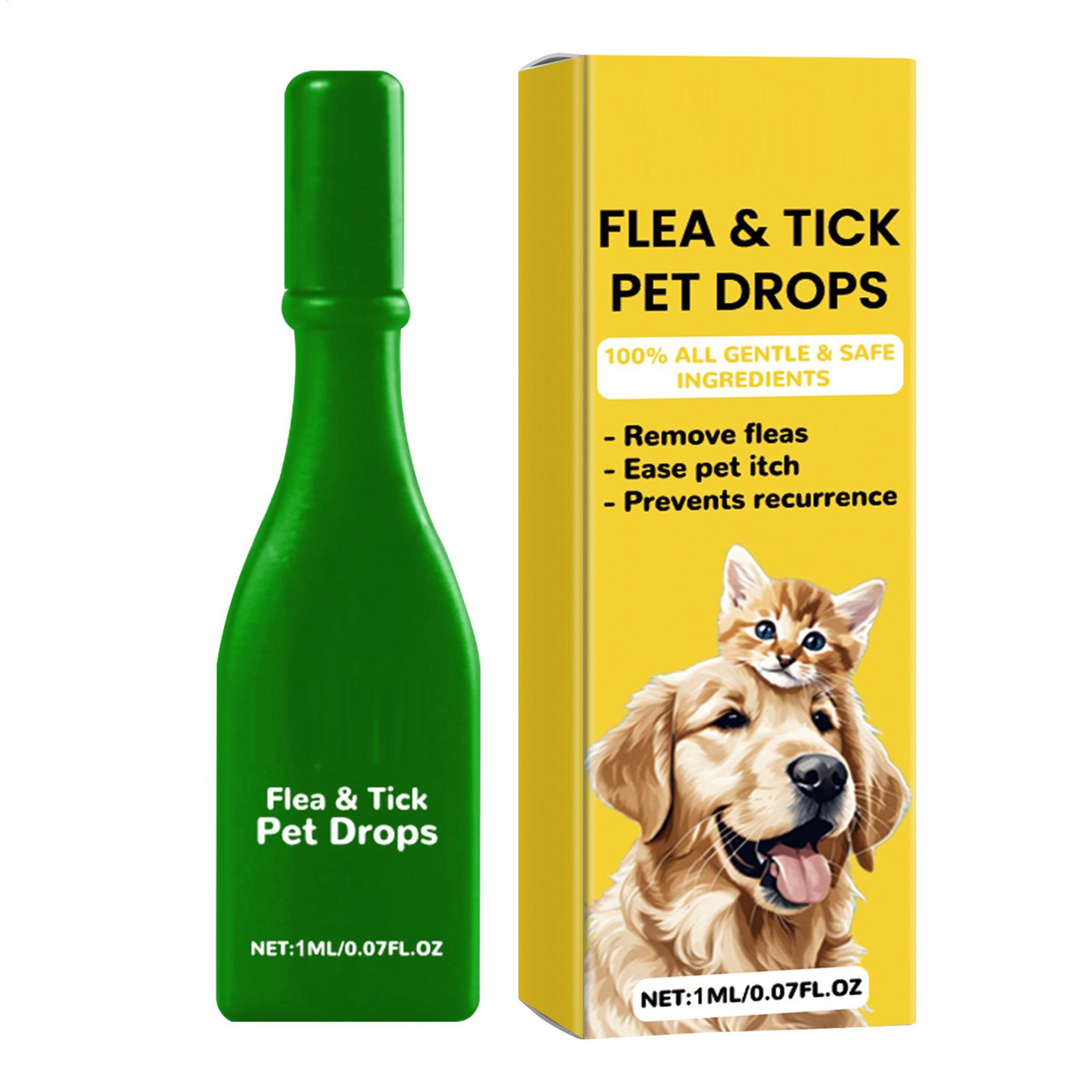 Pet Tick & Flea Relief Spray for Dogs & Cats Anti Itch Grooming Solution 50ml – view 1