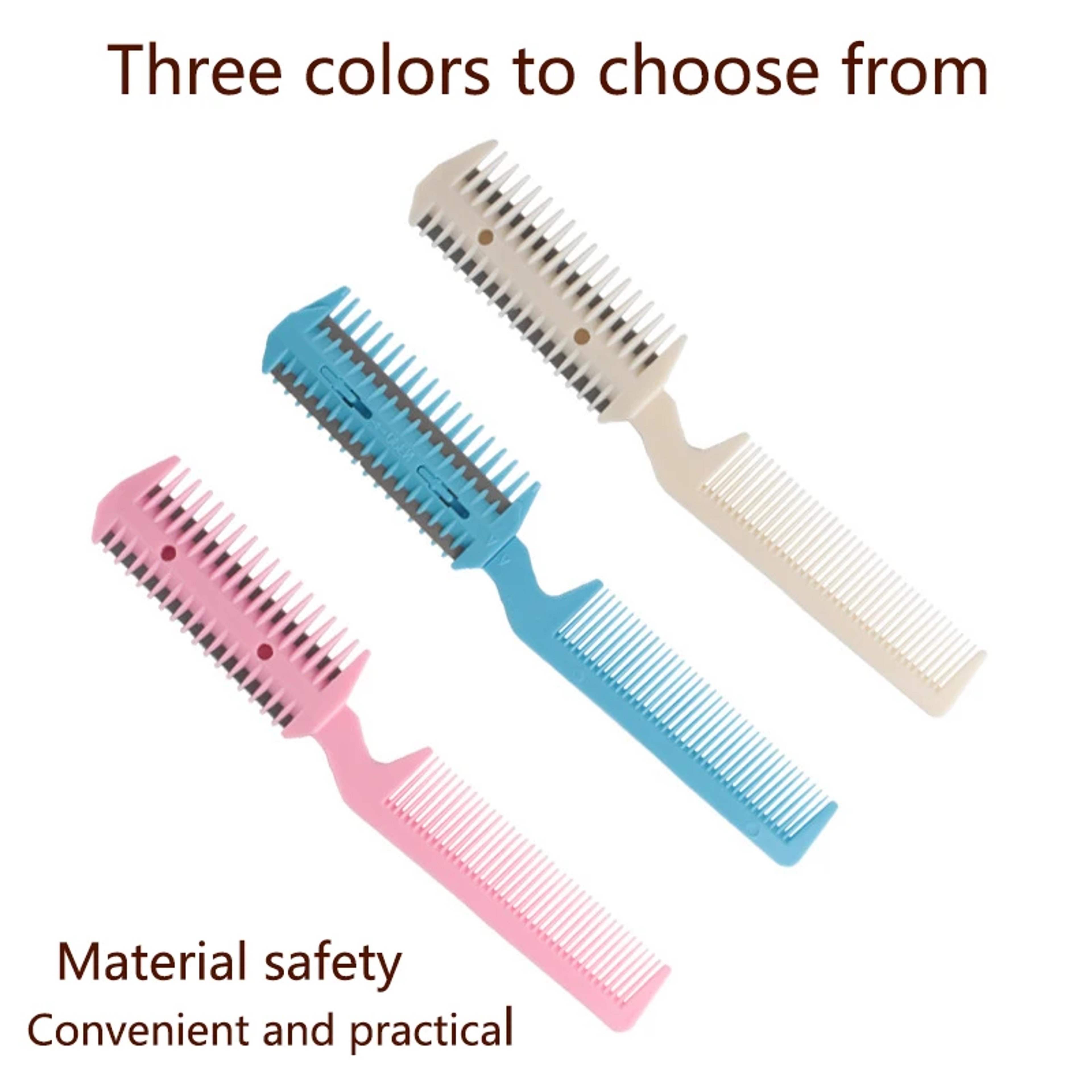 Dog Hair Trimmer Comb Pet Grooming Comb For Cats Deshedding Brush Dual Blade 2