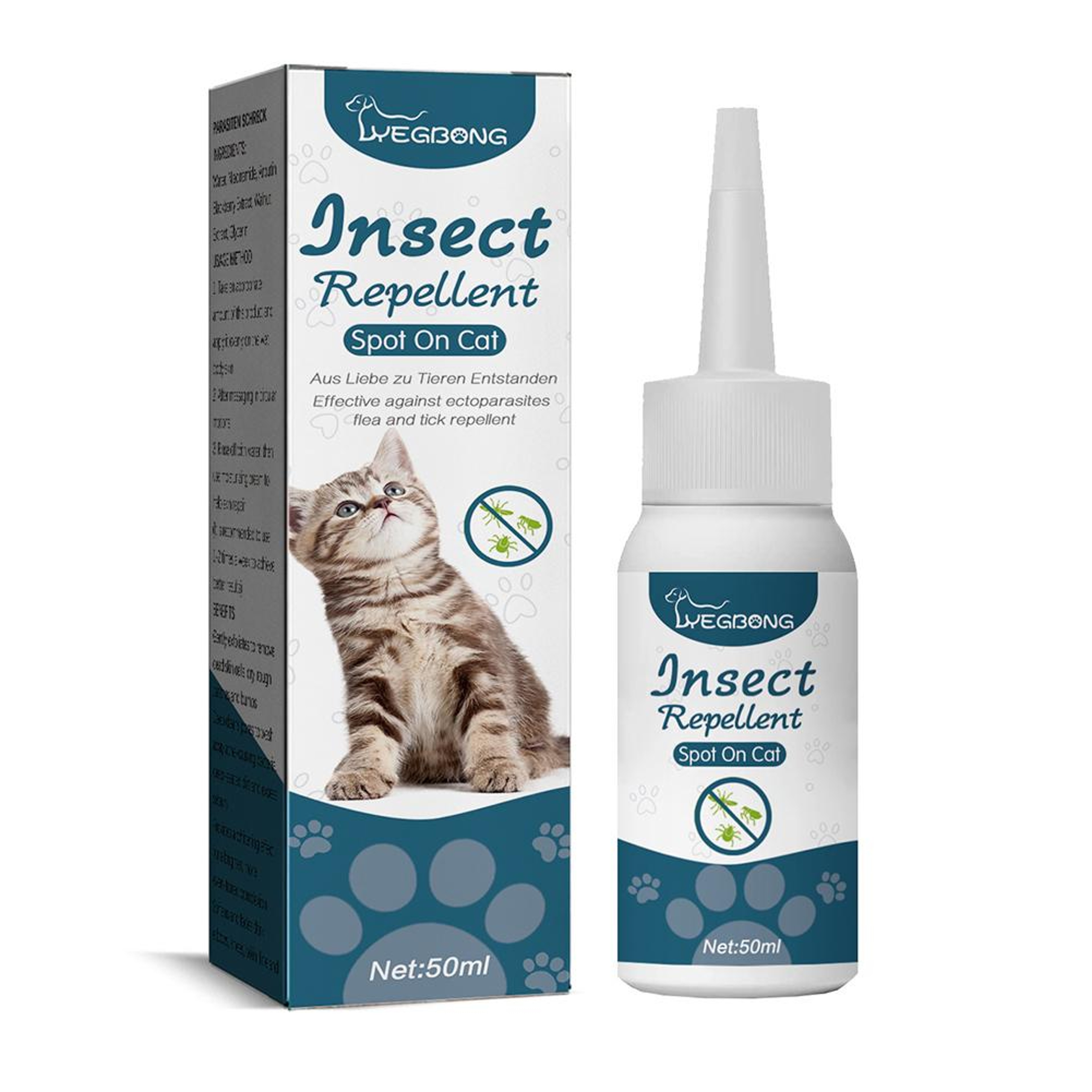 Pet Flea & Tick Treatment Drops for Cats & Dogs Anti Flea Control & Itch Relief – view 7