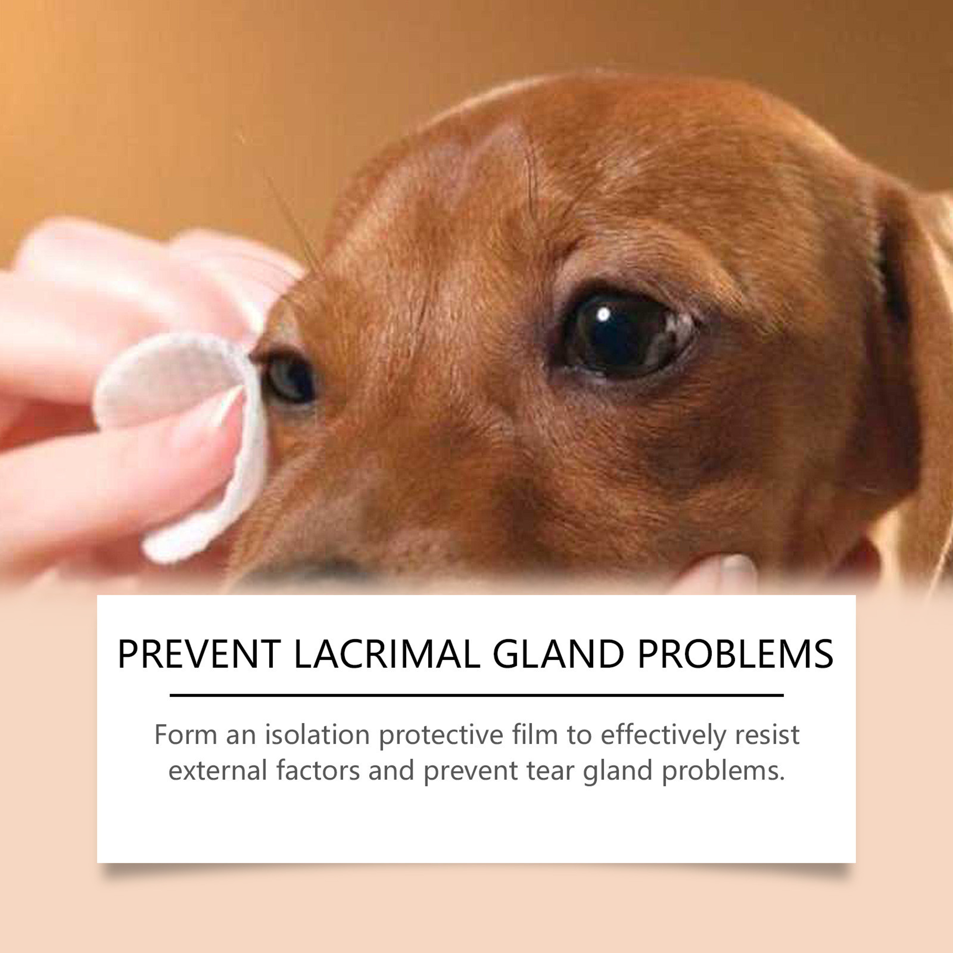 Dog & Cat Tear Stain Balm Eye Care Cream for Tear Stain Removal & Pet Eye Stain Treatment – view 6