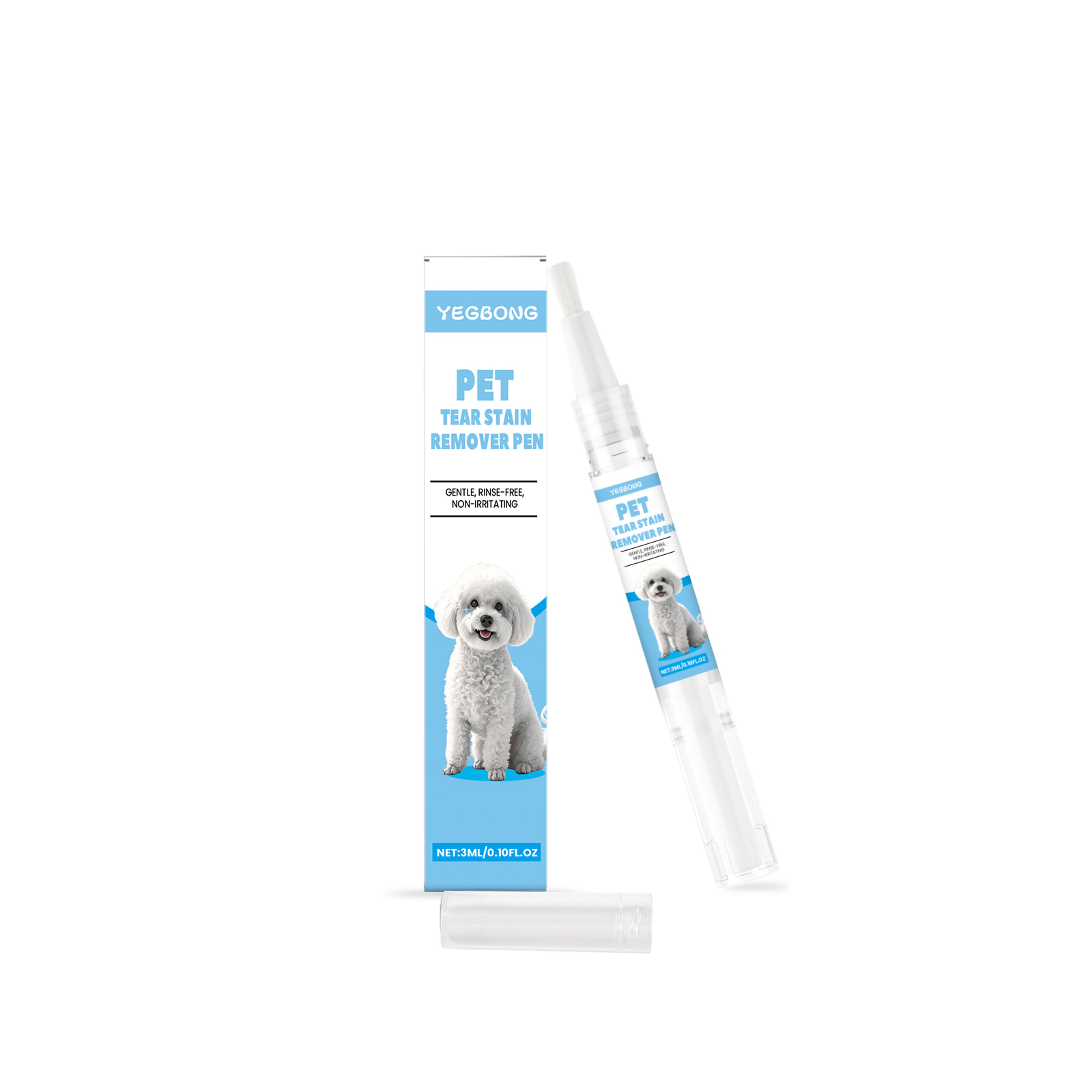 Gentle Pet Tear Stain Remover Pen for Dogs and Cats Eye Cleaning Solution – view 4