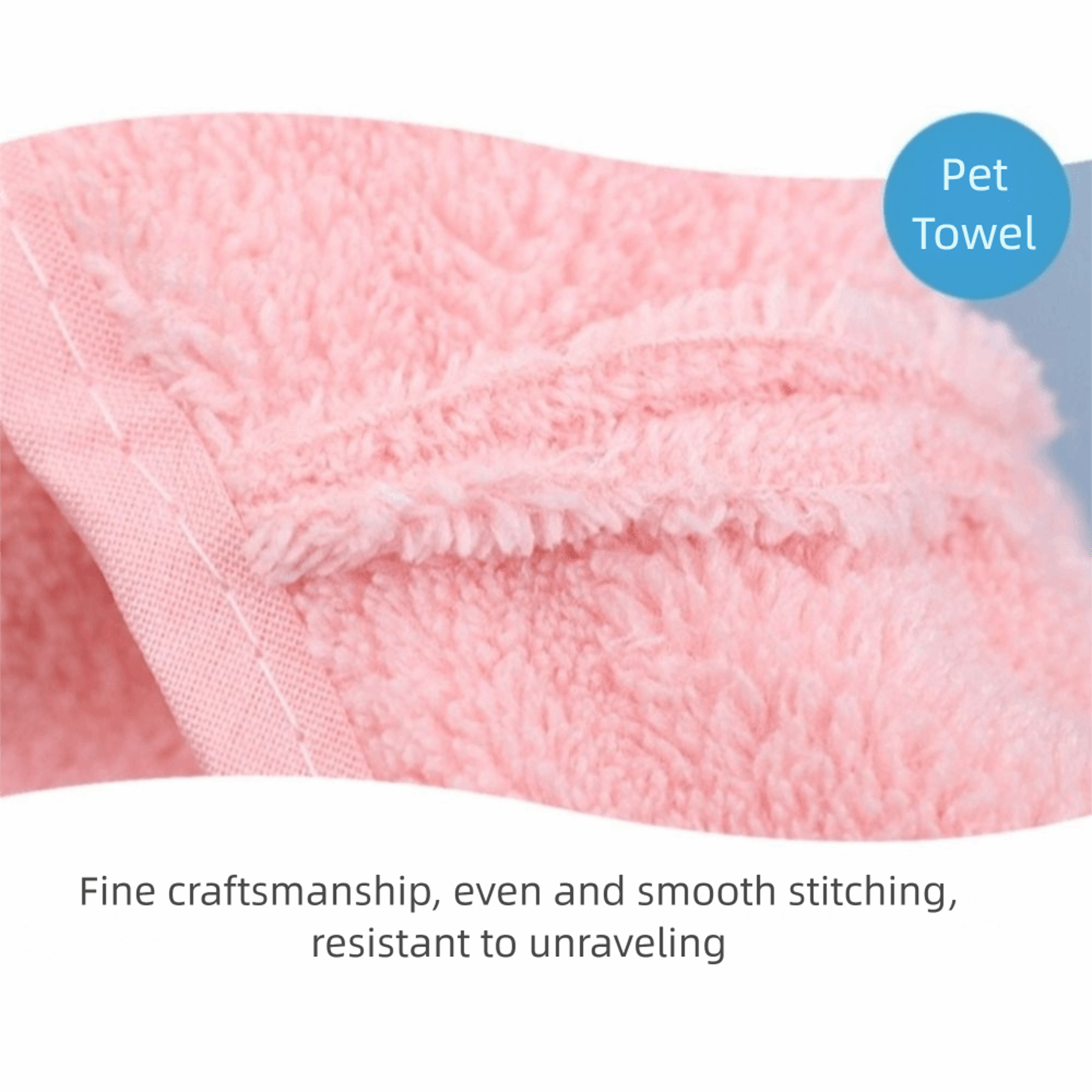 Double Sided Pet Bath Gloves Absorbent Microfiber Dog Drying Mitts Hangable Quick Dry Towel Gloves 3