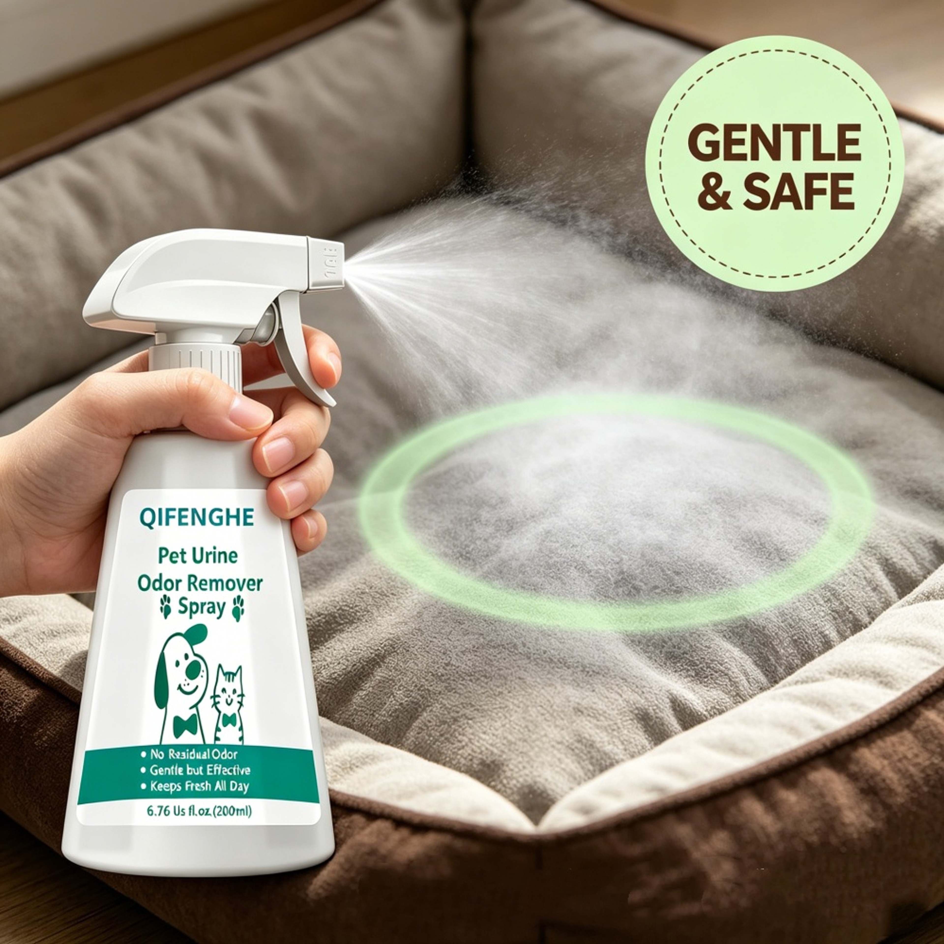 Pet Urine Odor Remover Spray For Cat  Dog Urine Smell Eliminator Carpet  Home Deodorizer 0