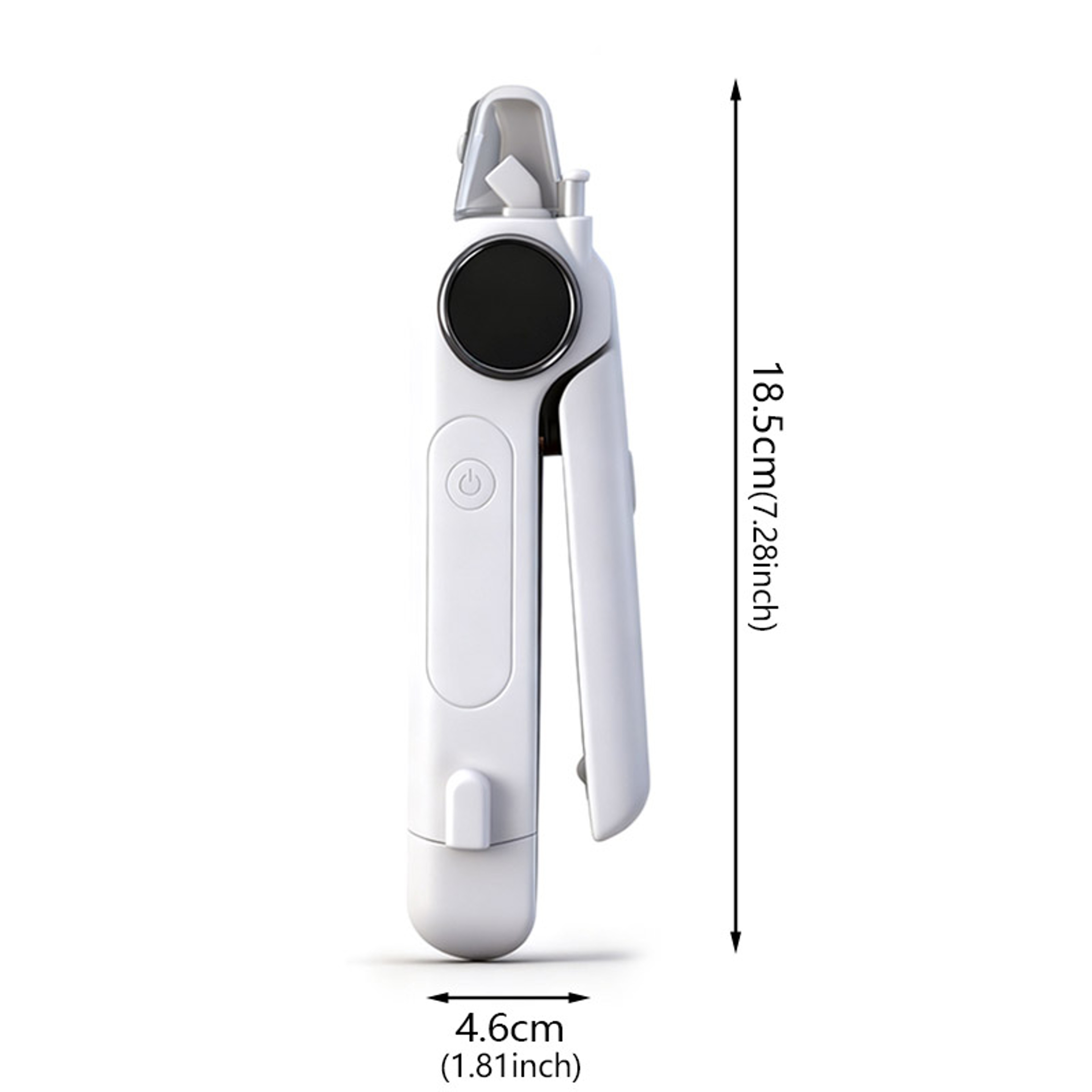 Glow Trim 2 In 1 Pet Nail Grinder  Pet Nail Clippers With Dual LED Safety Lights 6
