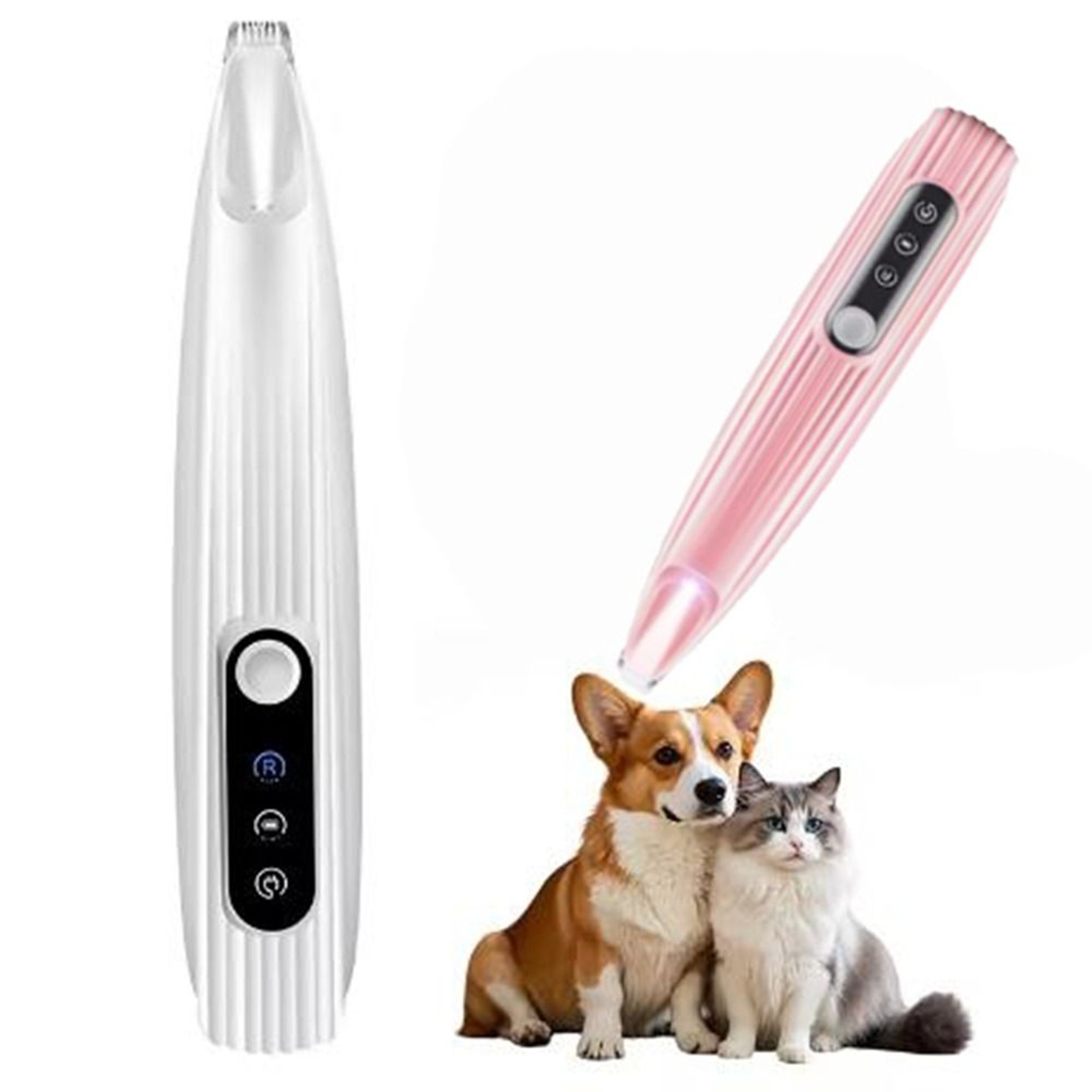 Waterproof Dog Paw Trimmer with LED Light & Smart Display – view 4