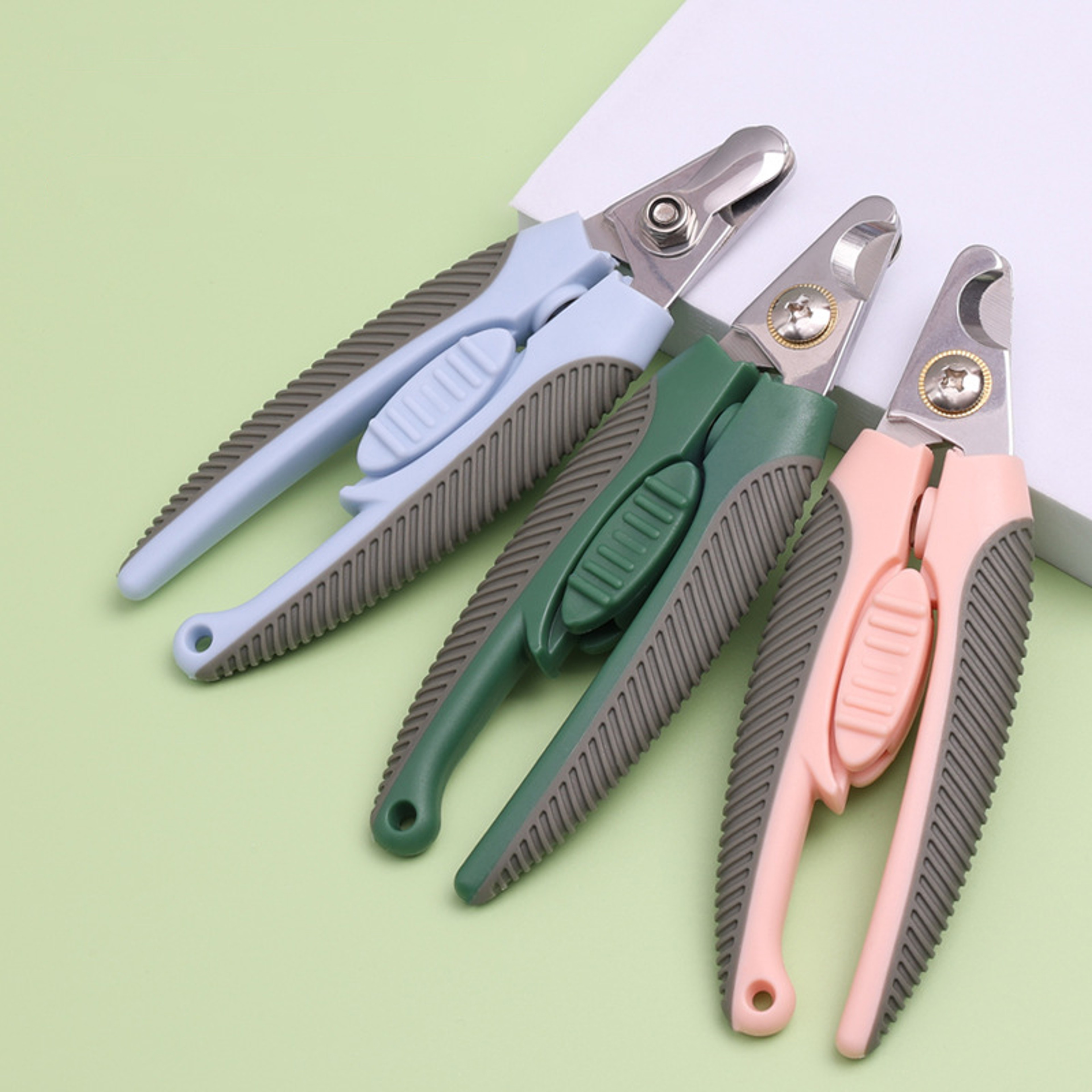 Safe Cut Pro Stainless Steel Pet Nail Clippers For Dogs Cats  Small Animals 0