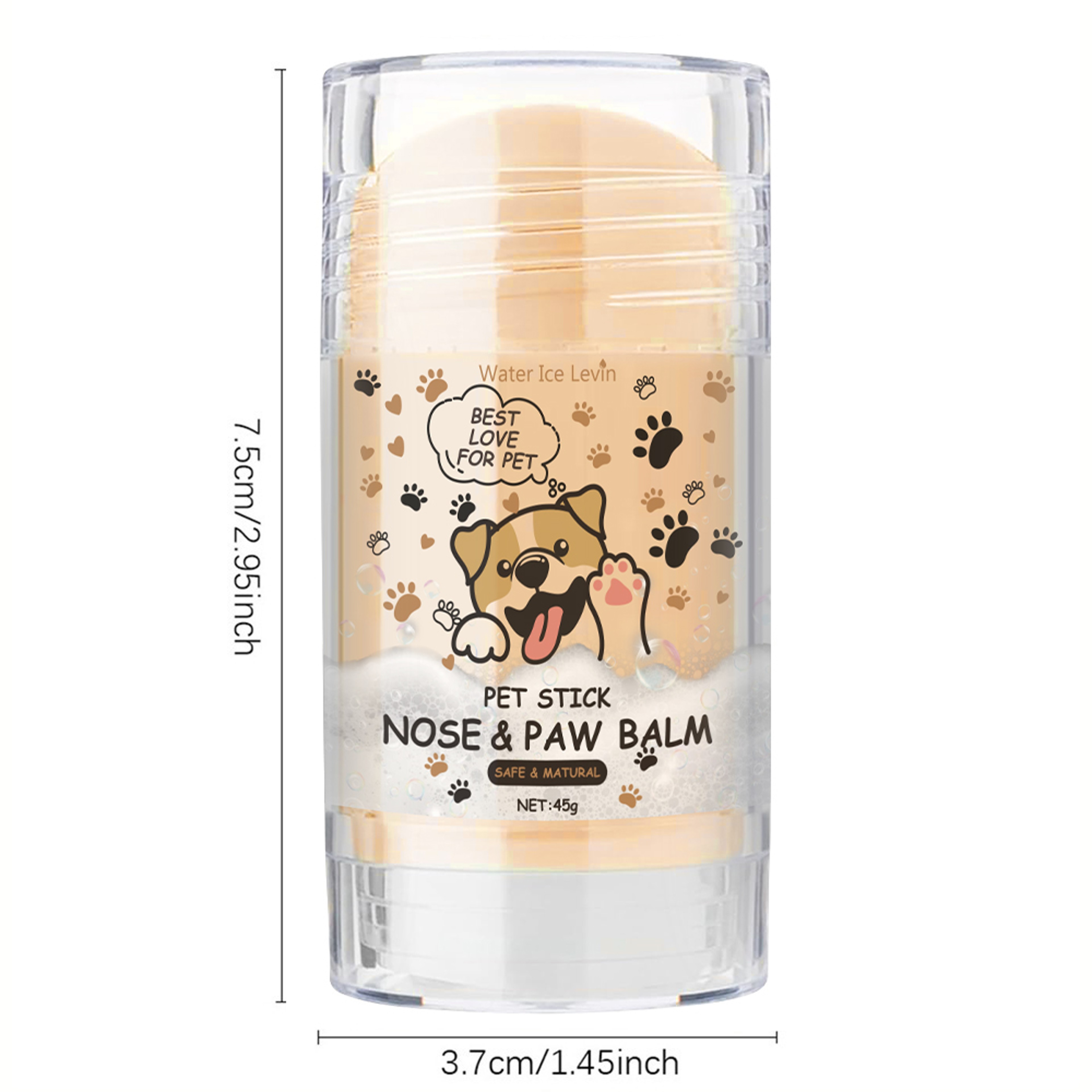 Natural Paw Balm Stick for Dogs & Cats Pet Paw Balm for Dry, Cracked Paw Care – view 4