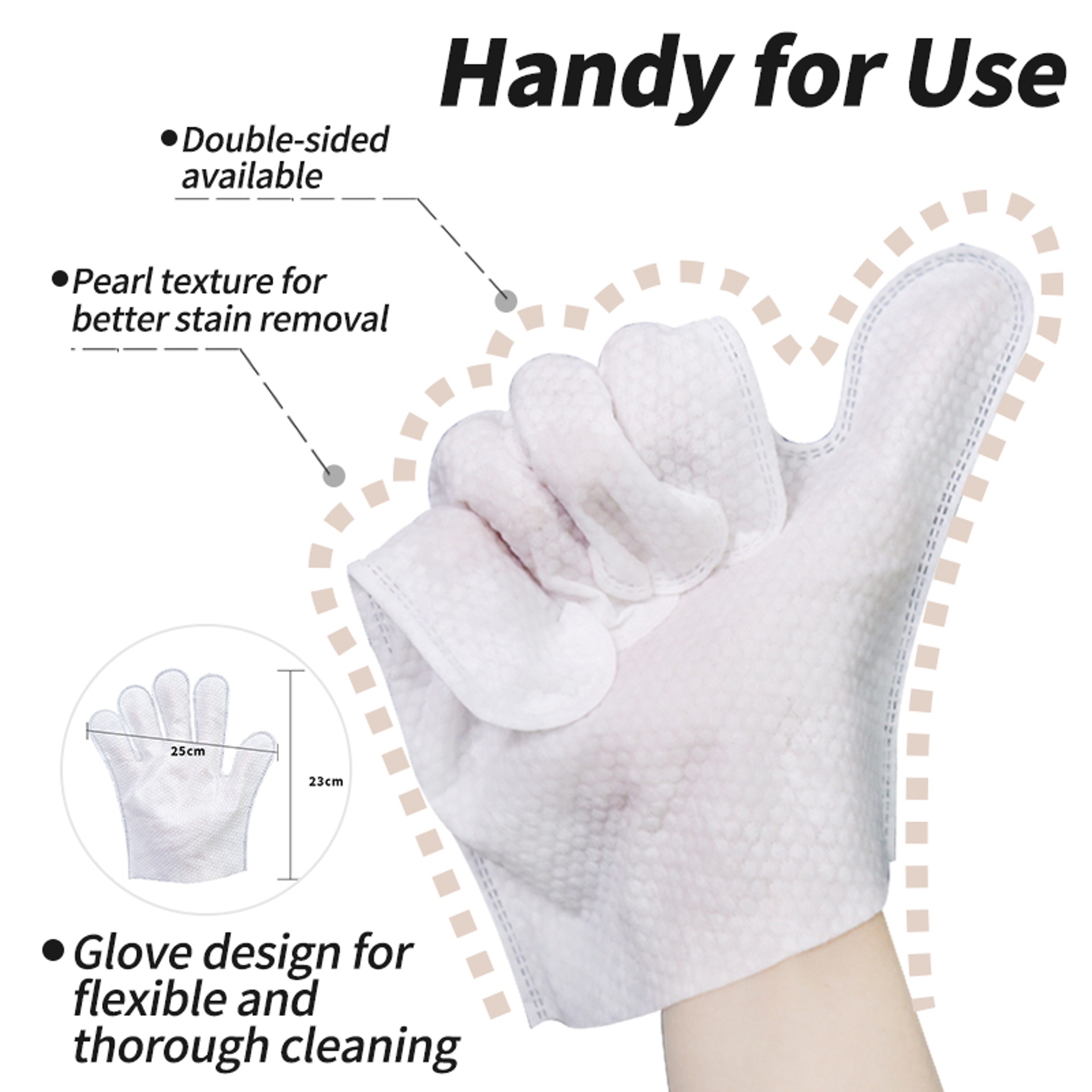 Paw Fresh No Rinse Pet Cleaning Gloves Thick Deodorizing Grooming Wipes for Cats & Dogs – view 5