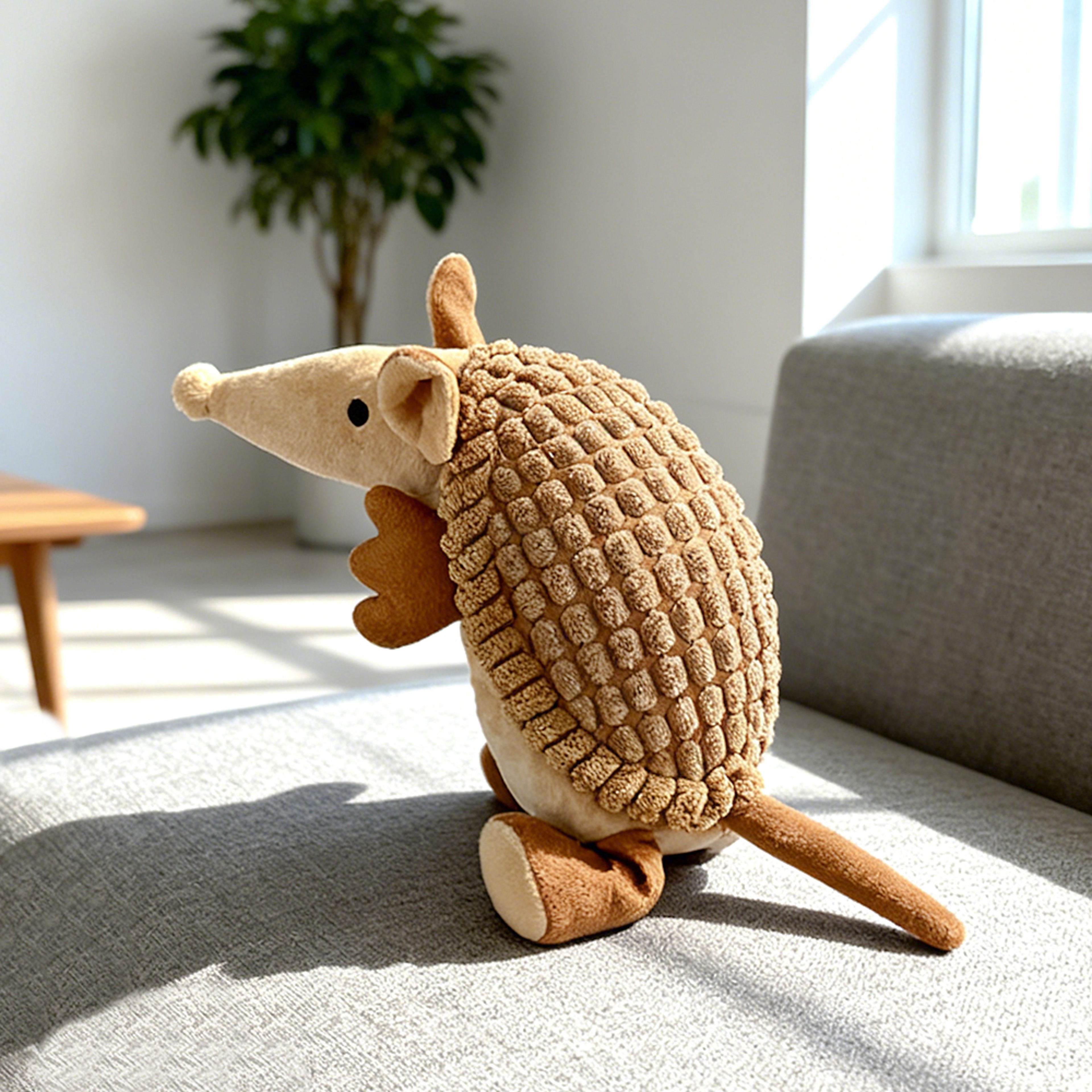 Calm Squeak Interactive Dog Toy Plush Companion for Chewers & Bored Pets – view 1