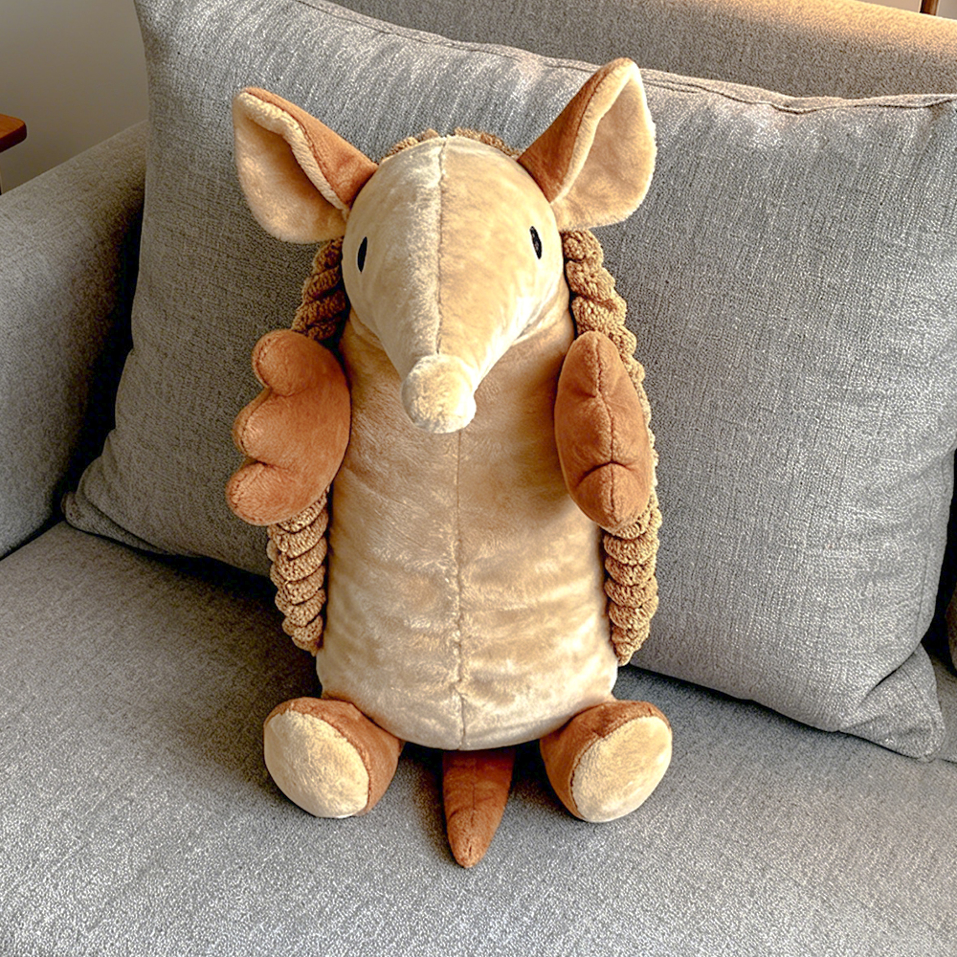 Calm Squeak Interactive Dog Toy Plush Companion for Chewers & Bored Pets – view 7