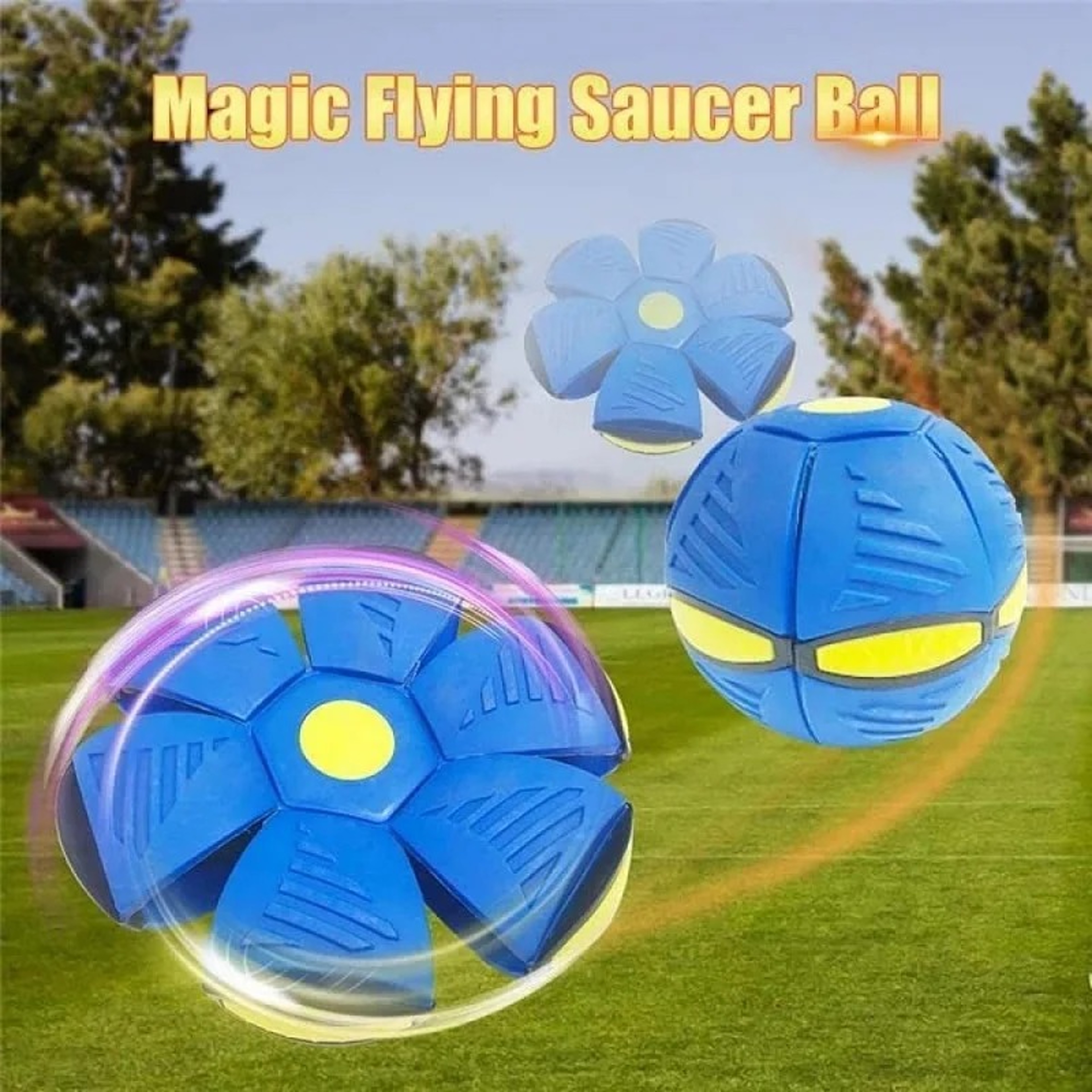 UFO Pop & Fetch Interactive Dog Ball Toy for Active Play and Outdoor Training – view 5