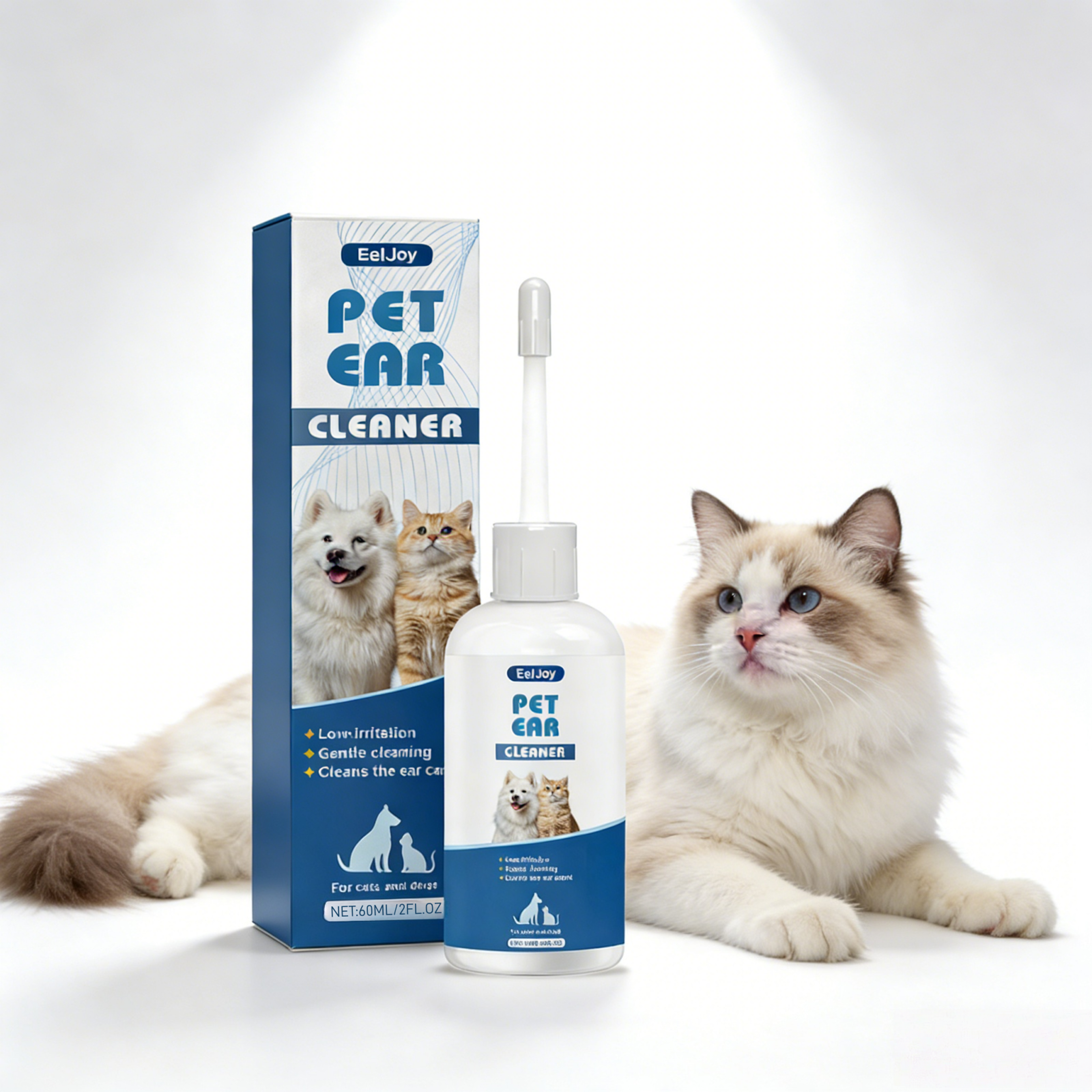 Pet Pure Natural Ear Cleaner for Dogs & Cats Ear Odor Remover & Pet Ear Care Solution – view 6