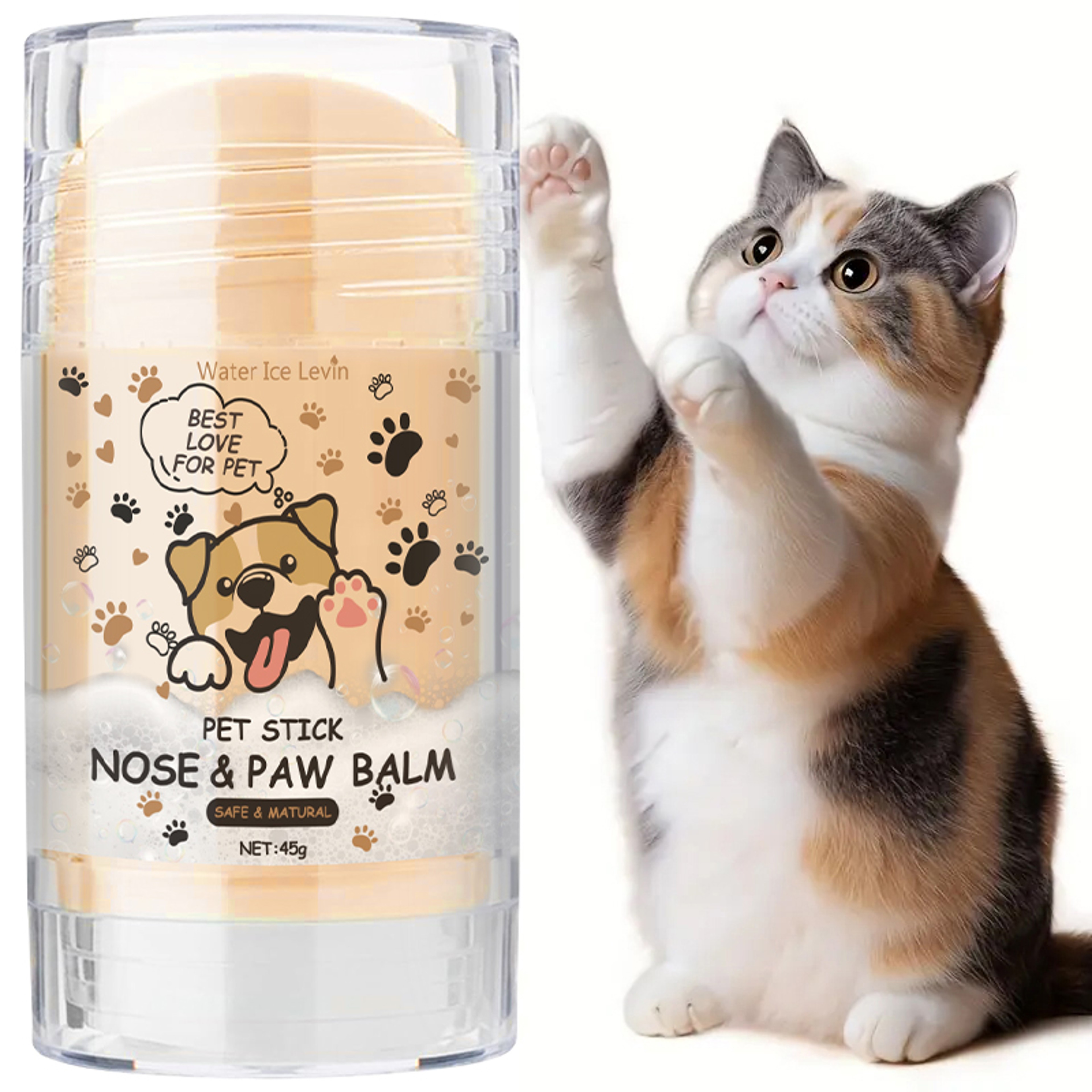 Paw Guard Natural Dog Paw Balm Stick for Dry & Cracked Pet Paws – view 1