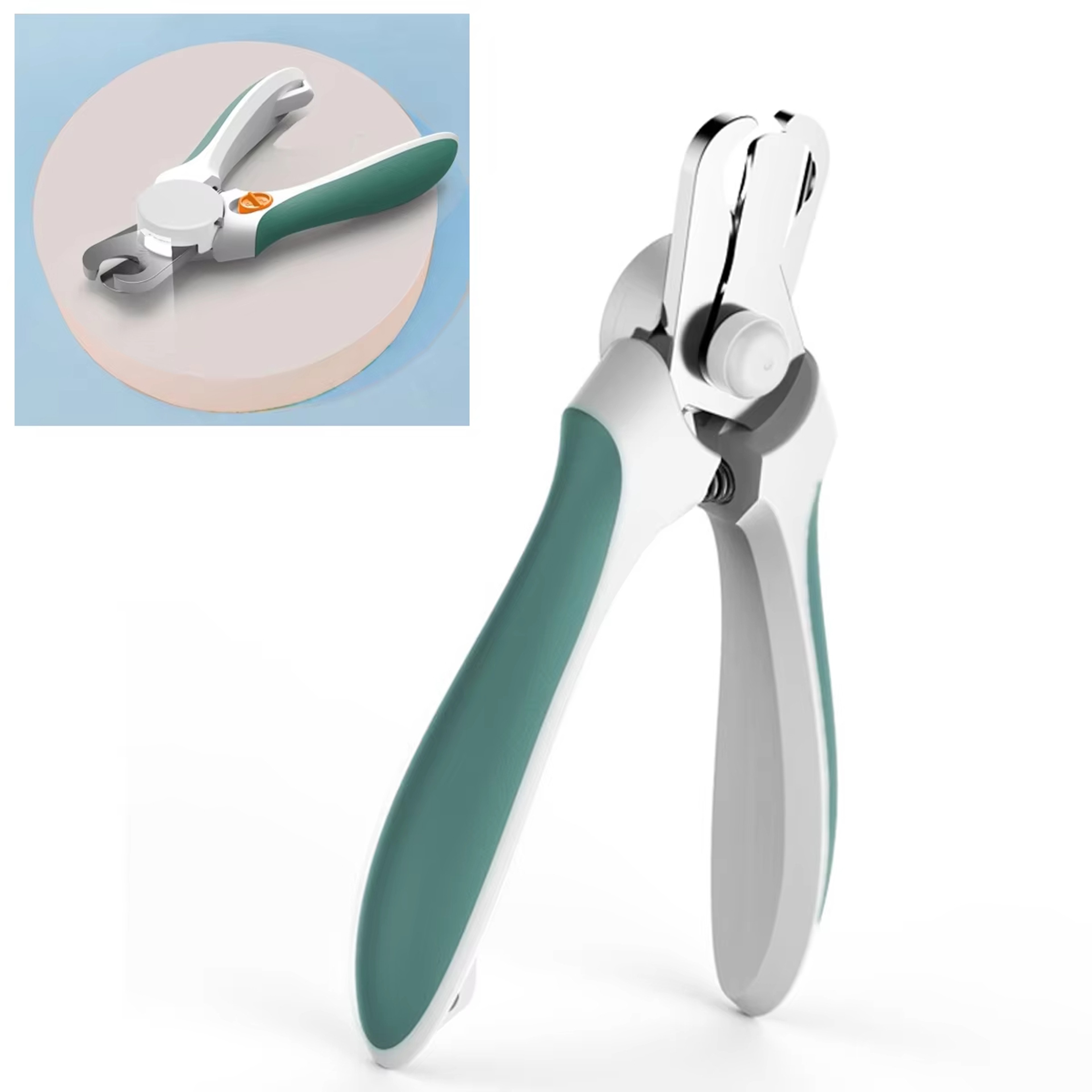 LED Pet Nail Clippers for Dogs & Cats Safe Bloodline Nail Trimmer with Precision Grooming Scissors – view 2