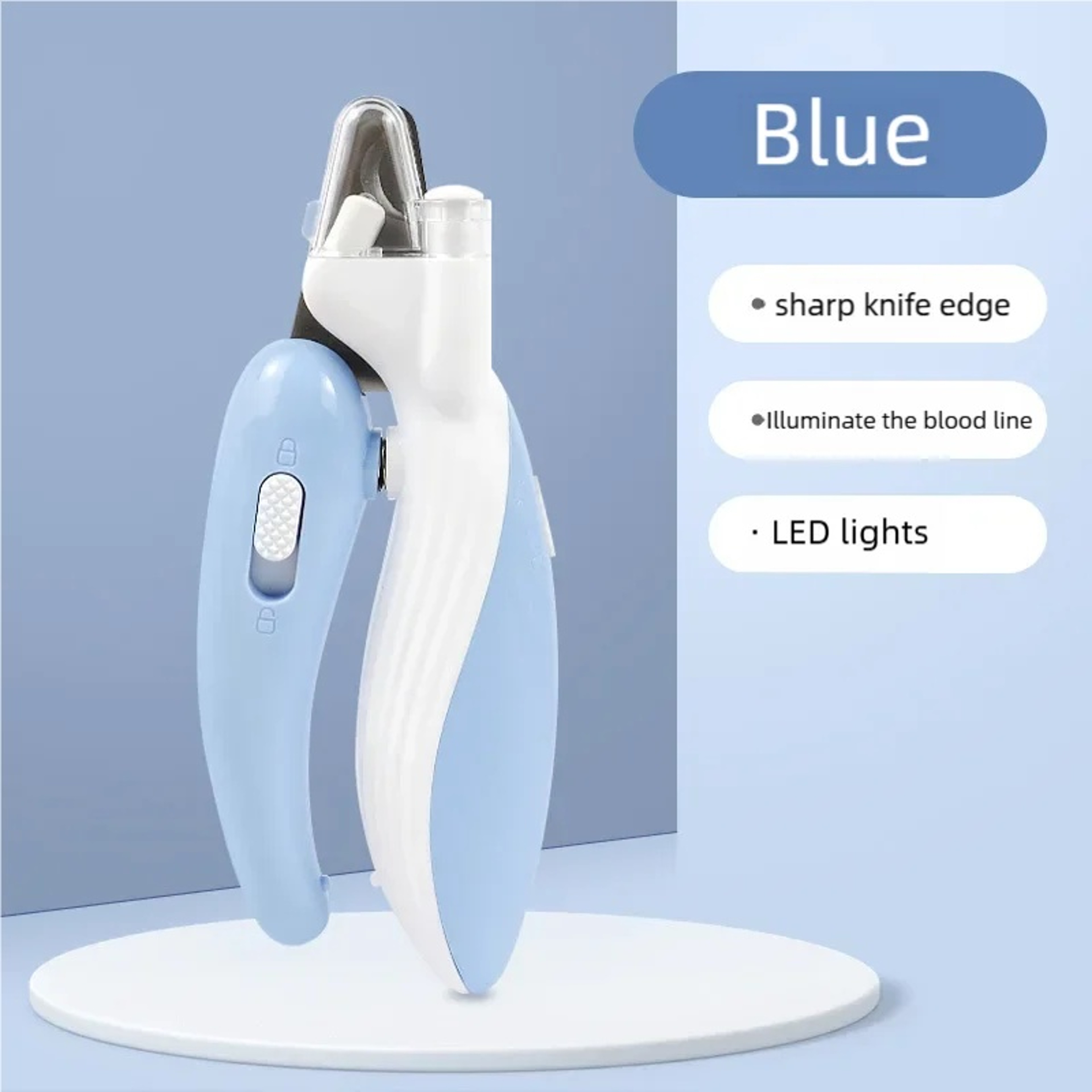 Professional LED Pet Nail Clippers for Dogs & Cats Safe Pet Nail Trimmer Grooming Tool – view 9